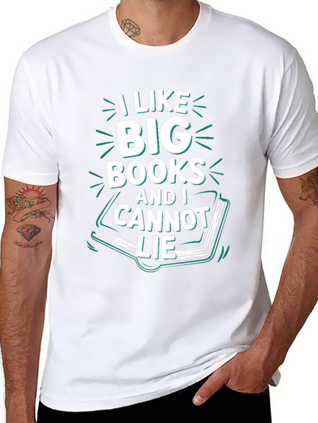 I Like Big Books T-Shirt