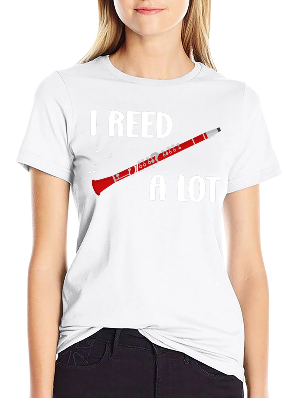 I Reed A Lot Clarinet Musician T-Shirt