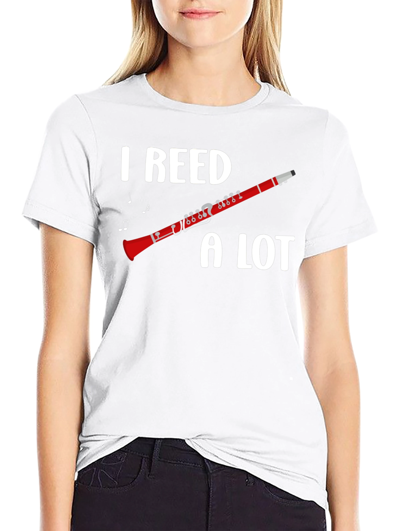 I Reed A Lot Clarinet Musician T-Shirt