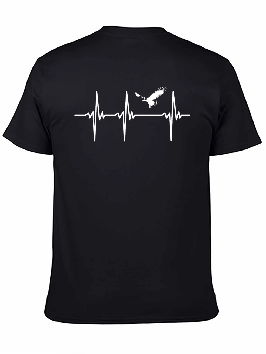 Eagle Heartbeat Black T-Shirt
