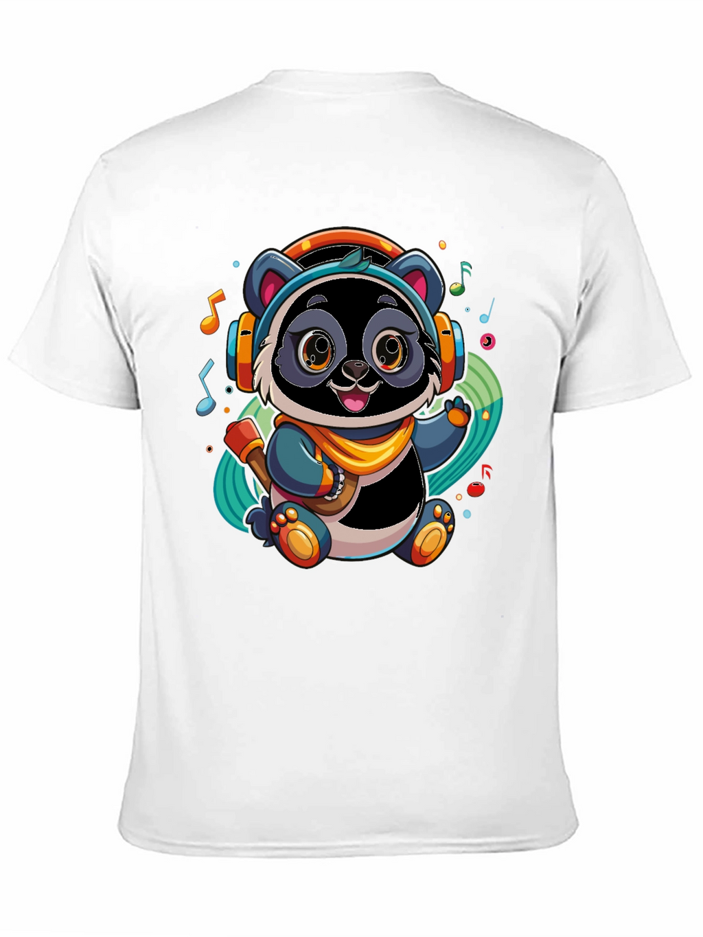 Cool Panda DJ T-Shirt - Music Lover Tee