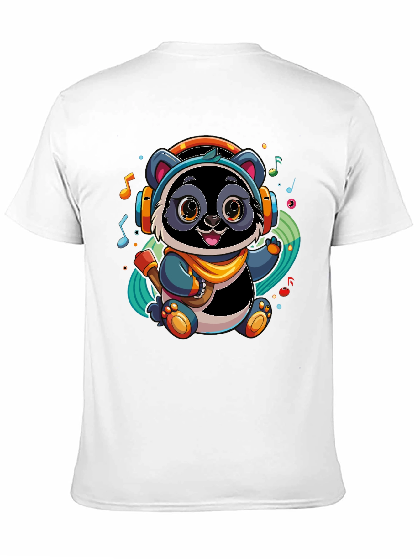 Cool Panda DJ T-Shirt - Music Lover Tee