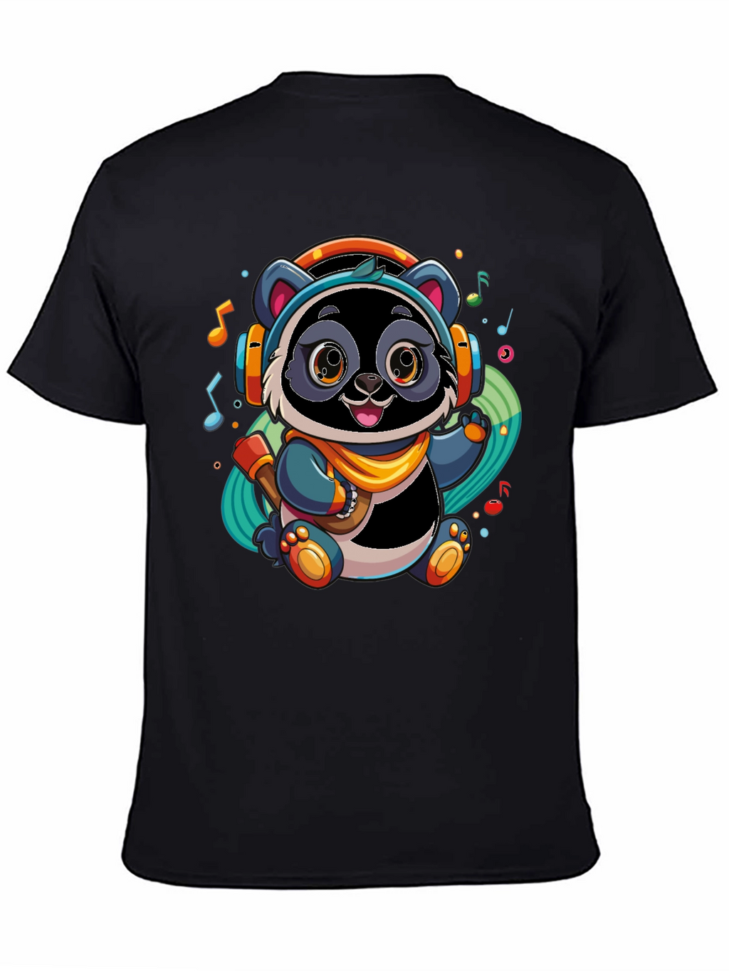 Cool Panda DJ T-Shirt - Music Lover Tee