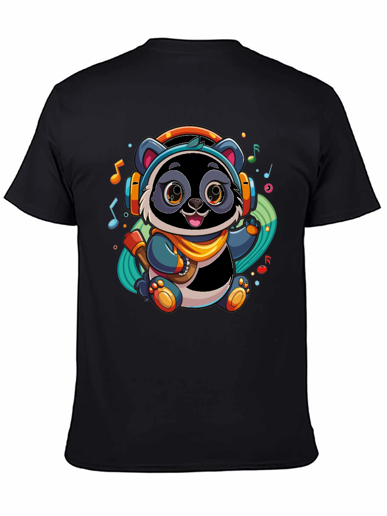 Cool Panda DJ T-Shirt - Music Lover Tee