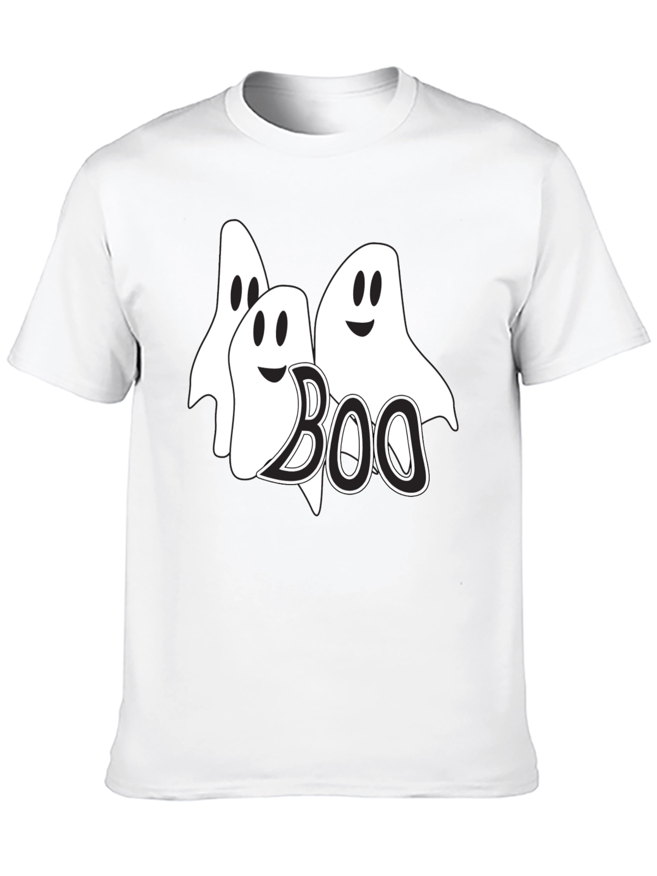 Boo Ghosts Graphic Tee - Halloween