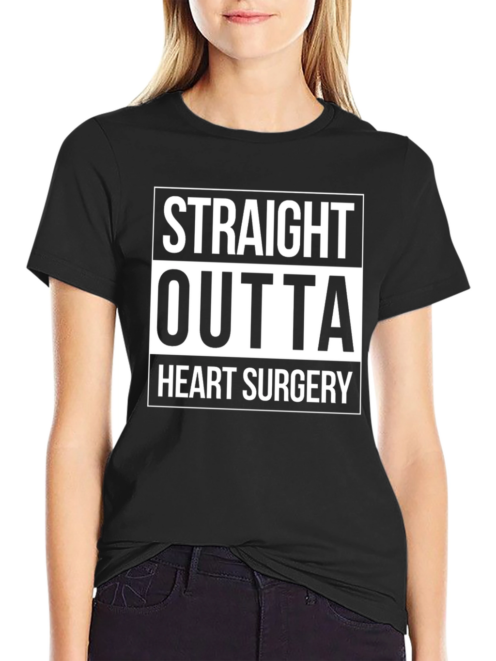Straight Outta Heart Surgery Graphic Tee