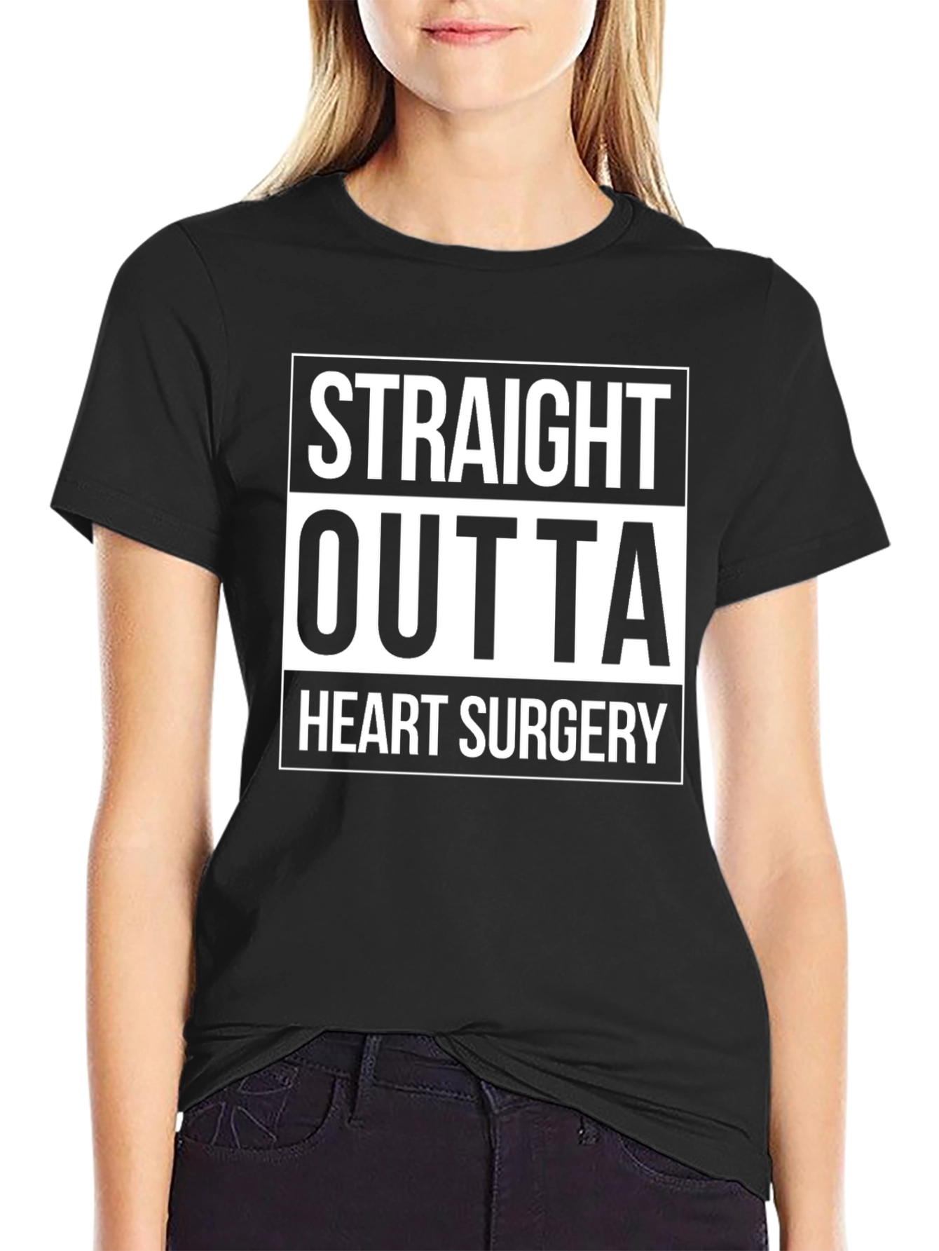 Straight Outta Heart Surgery Graphic Tee