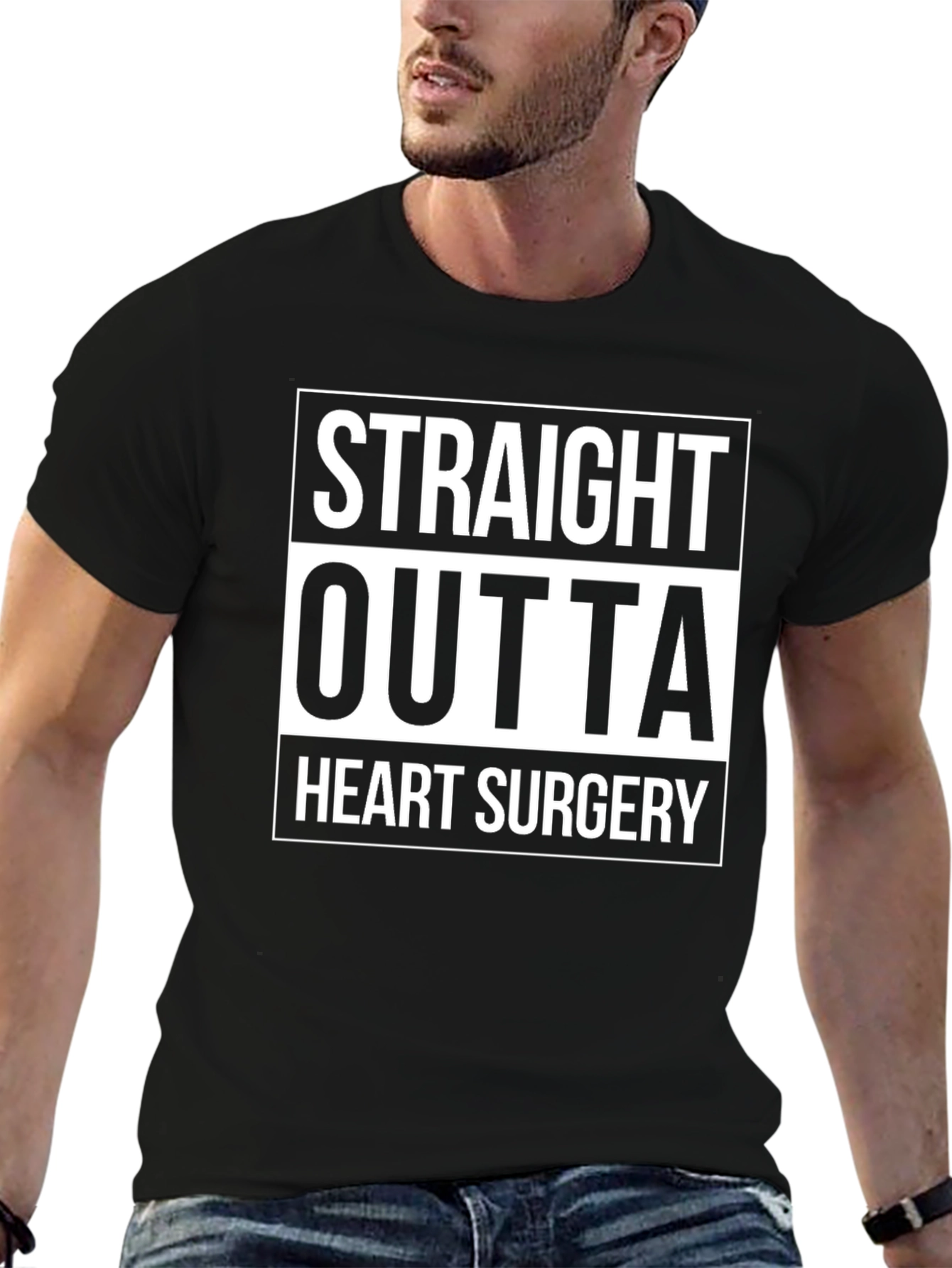 Straight Outta Heart Surgery Graphic Tee