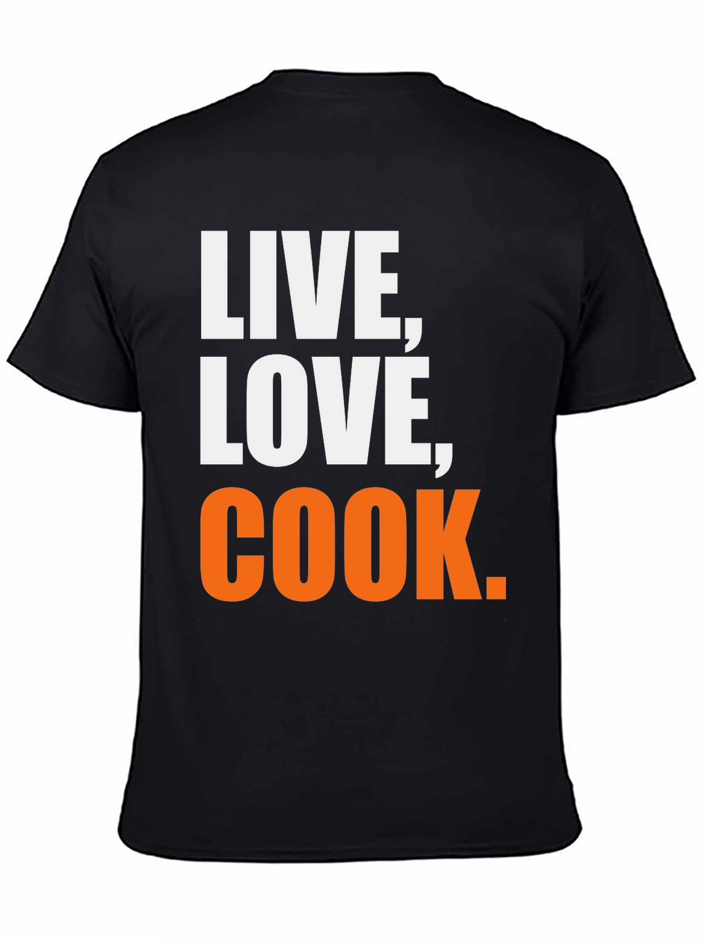 Live Love Cook Graphic T-Shirt