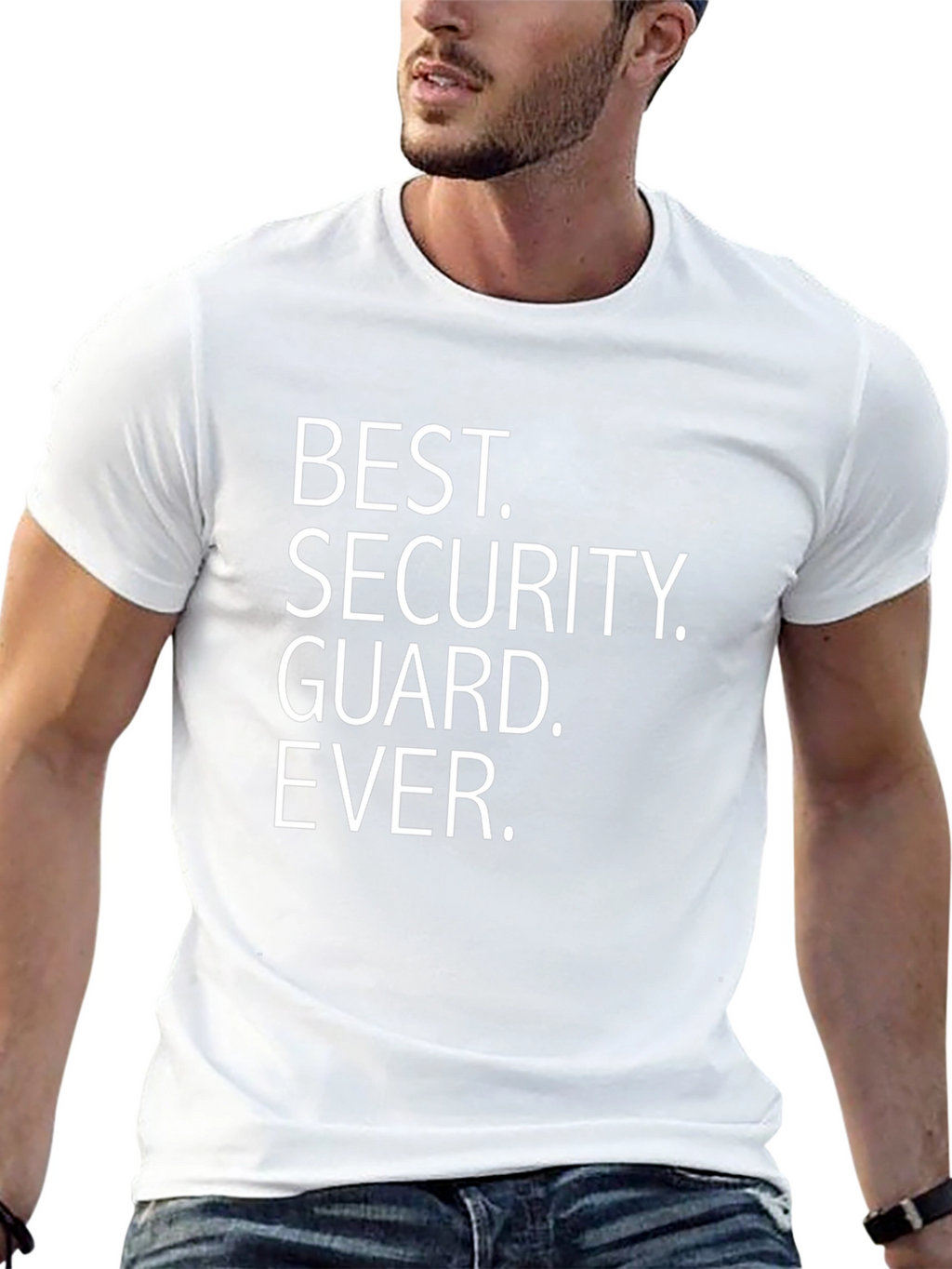 Best Security Guard Ever T-Shirt Funny Job Gift
