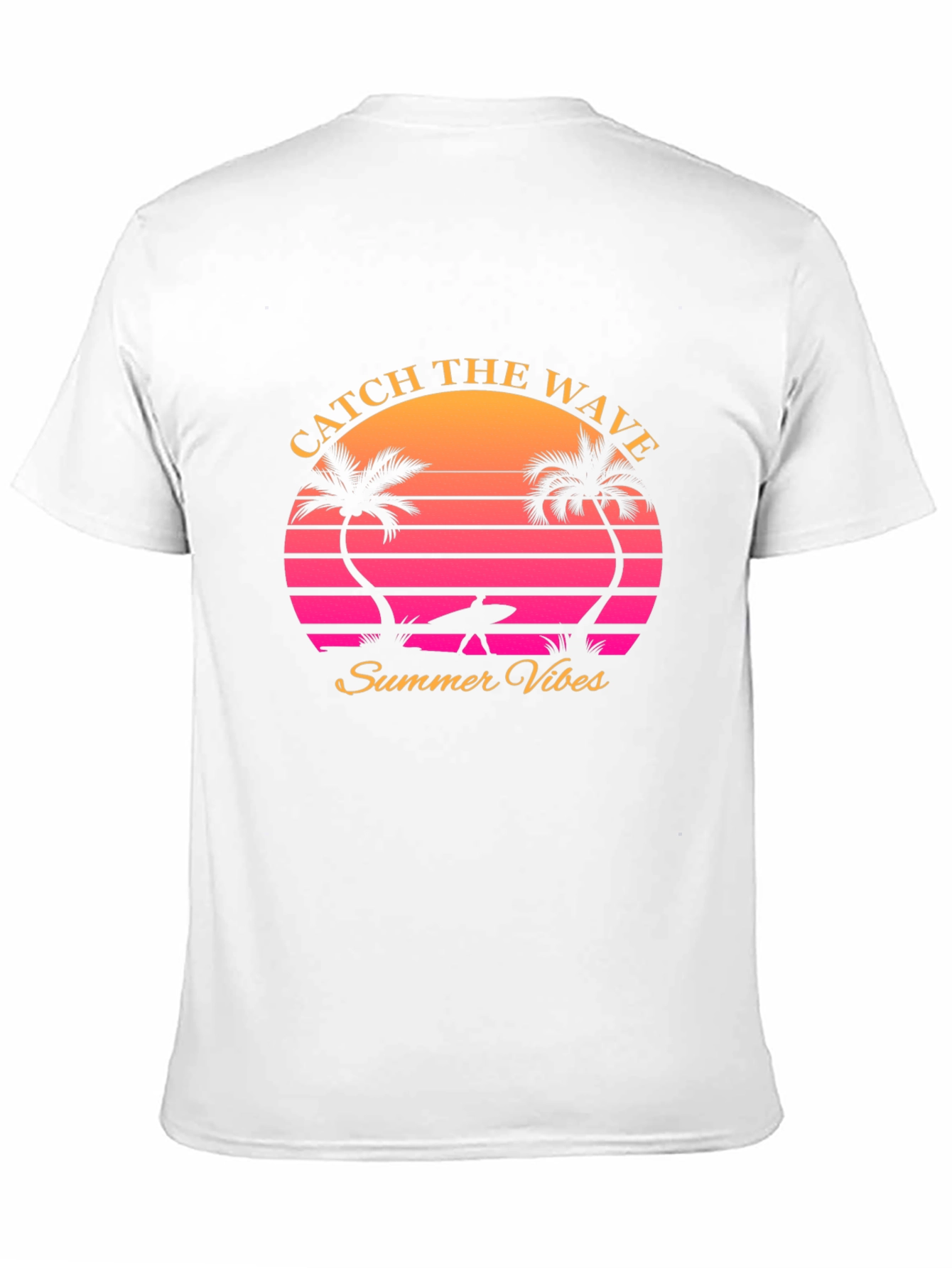 Catch the Wave Retro Summer Vibes T-Shirt