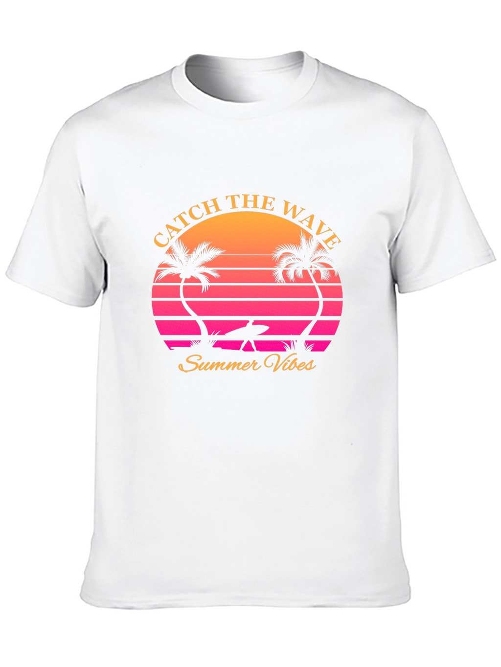 Catch the Wave Retro Summer Vibes T-Shirt