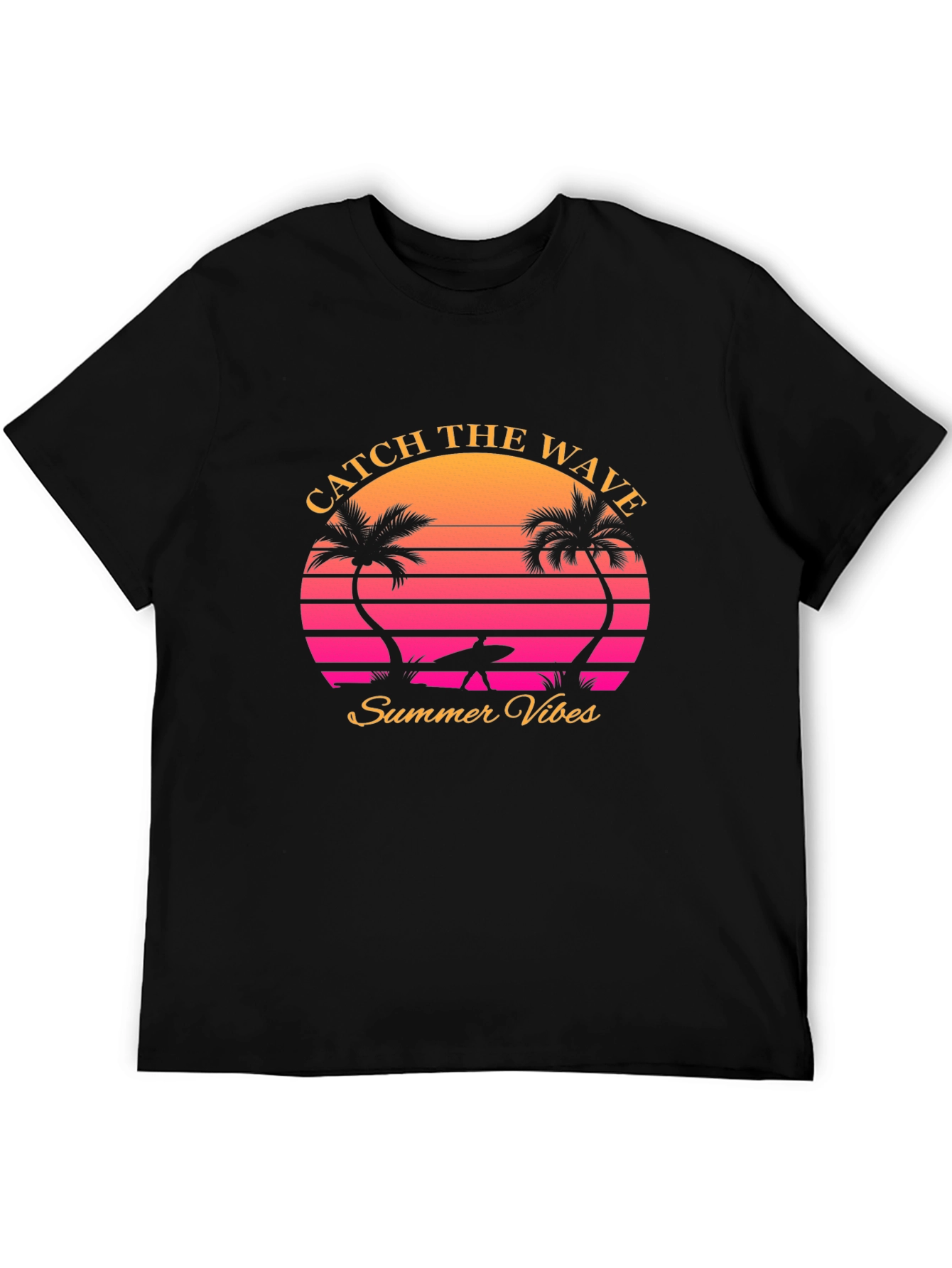 Catch the Wave Retro Summer Vibes T-Shirt