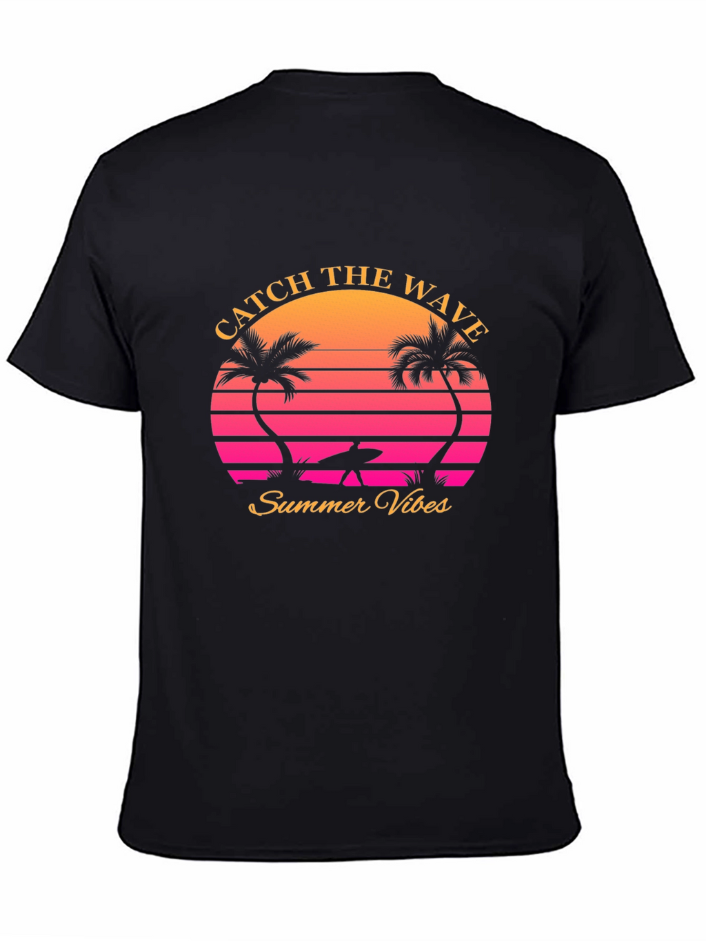 Catch the Wave Retro Summer Vibes T-Shirt