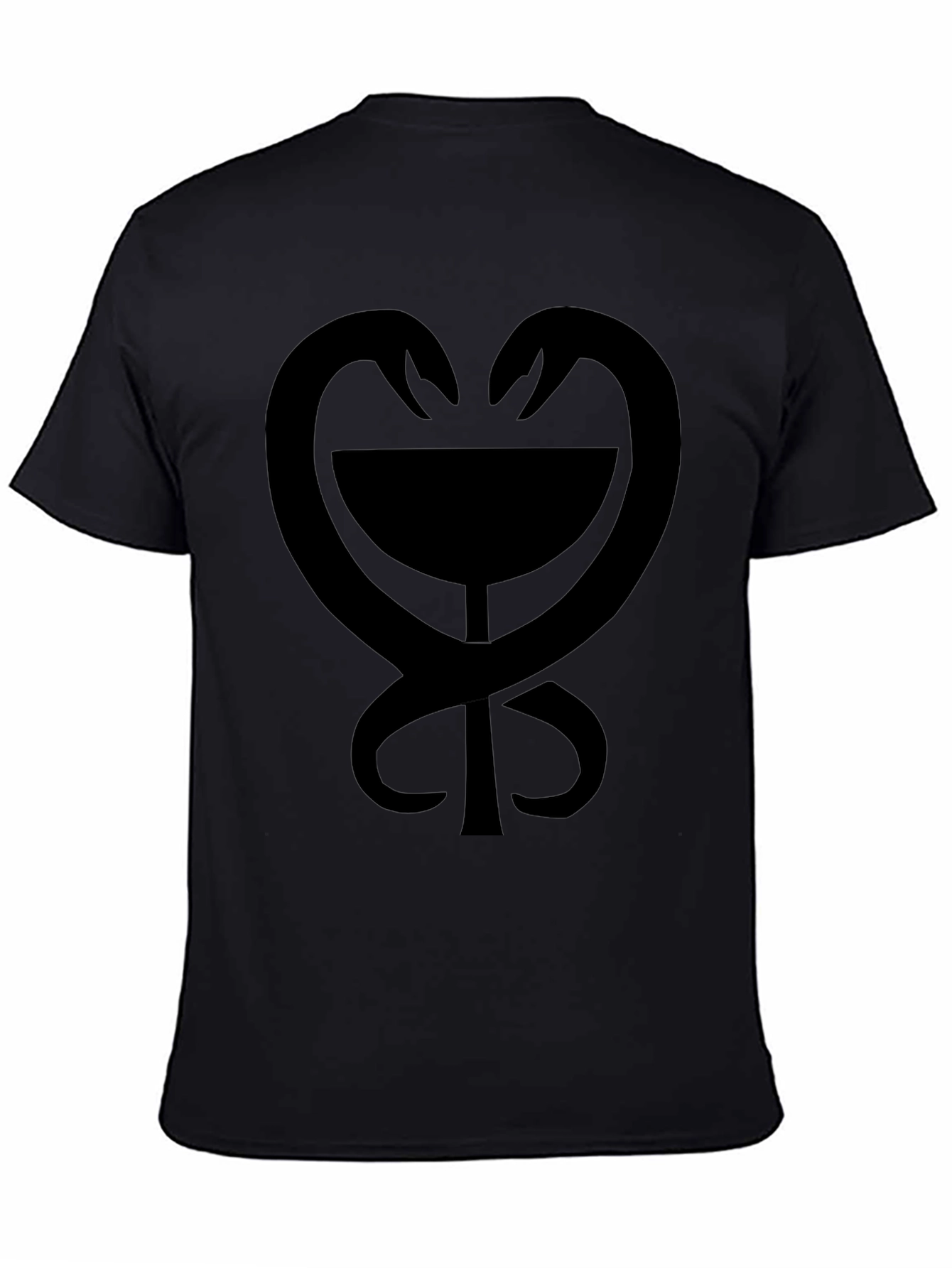 Black Asklepian Bowl T-Shirt