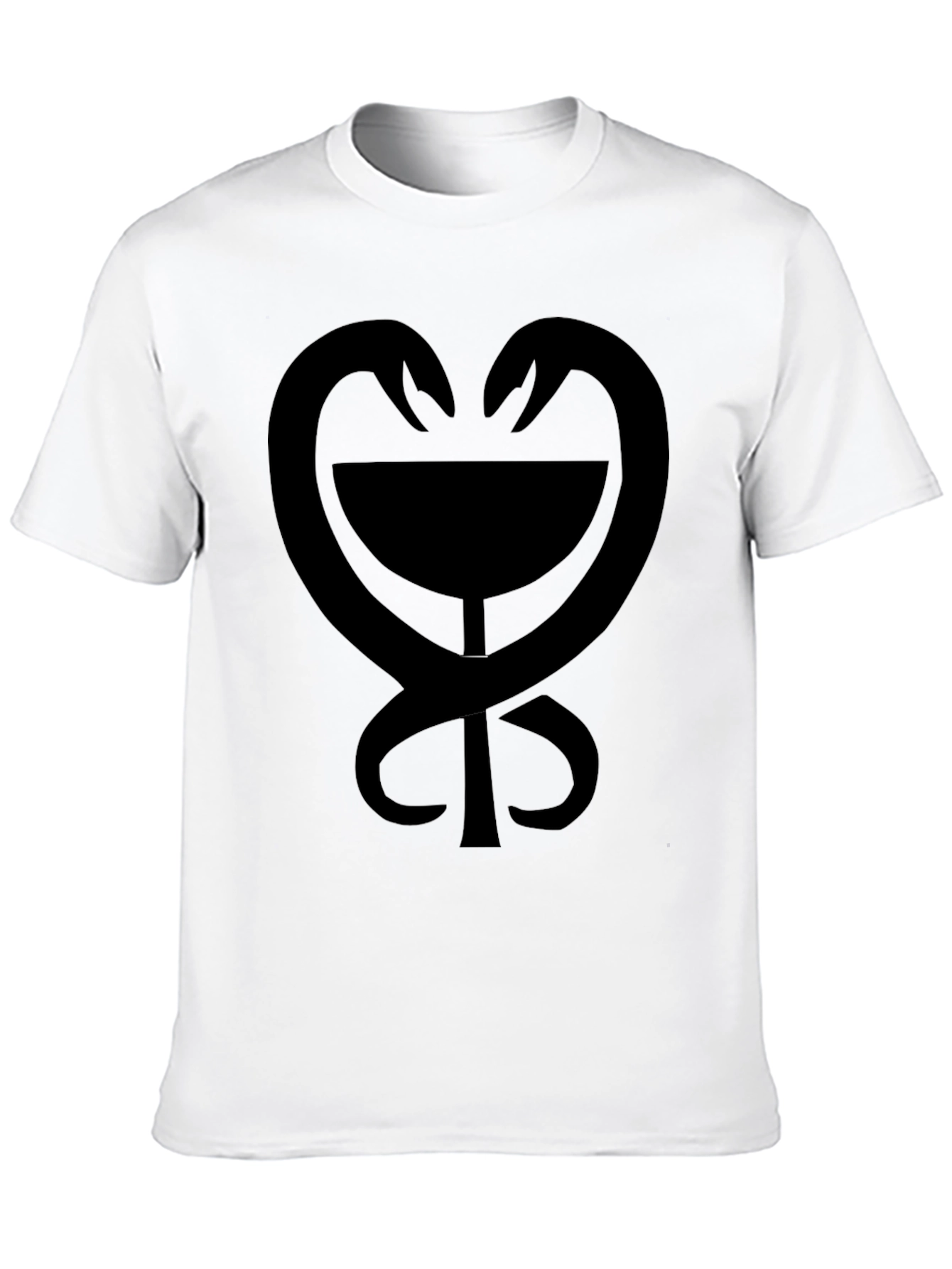 Black Asklepian Bowl T-Shirt