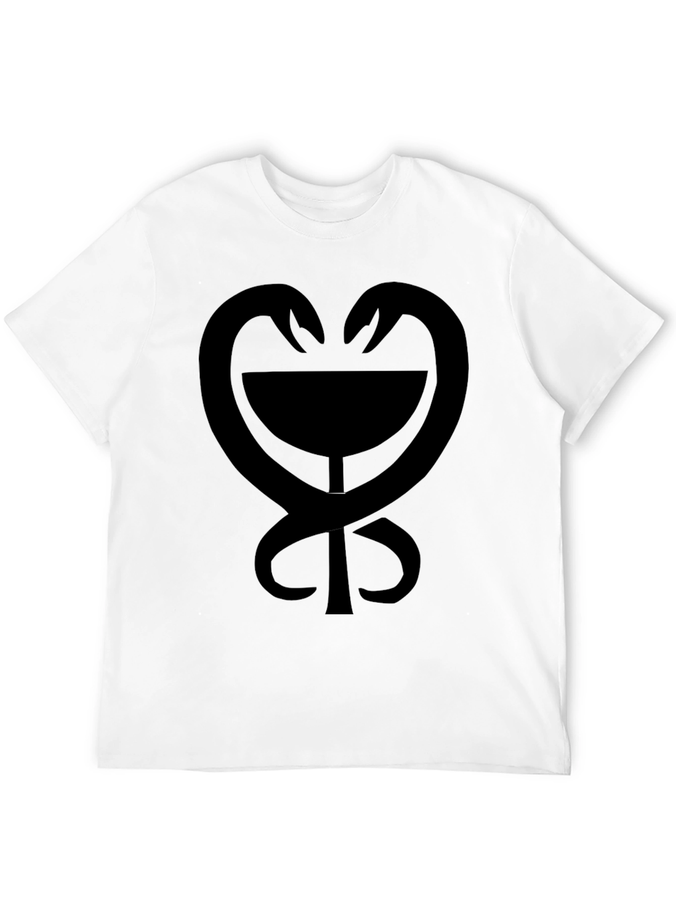 Black Asklepian Bowl T-Shirt