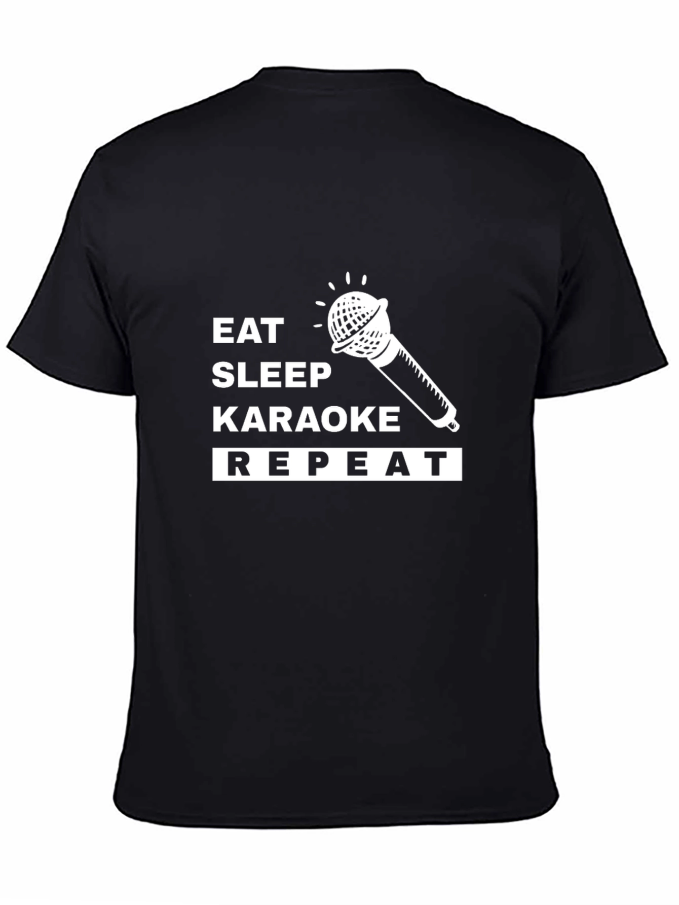 Eat Sleep Karaoke Repeat T-Shirt