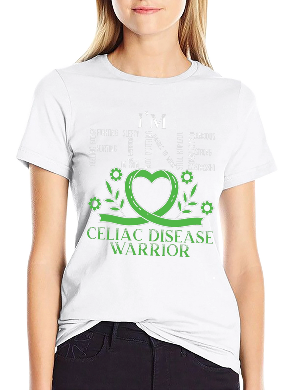 Celiac Disease Warrior Graphic T-Shirt