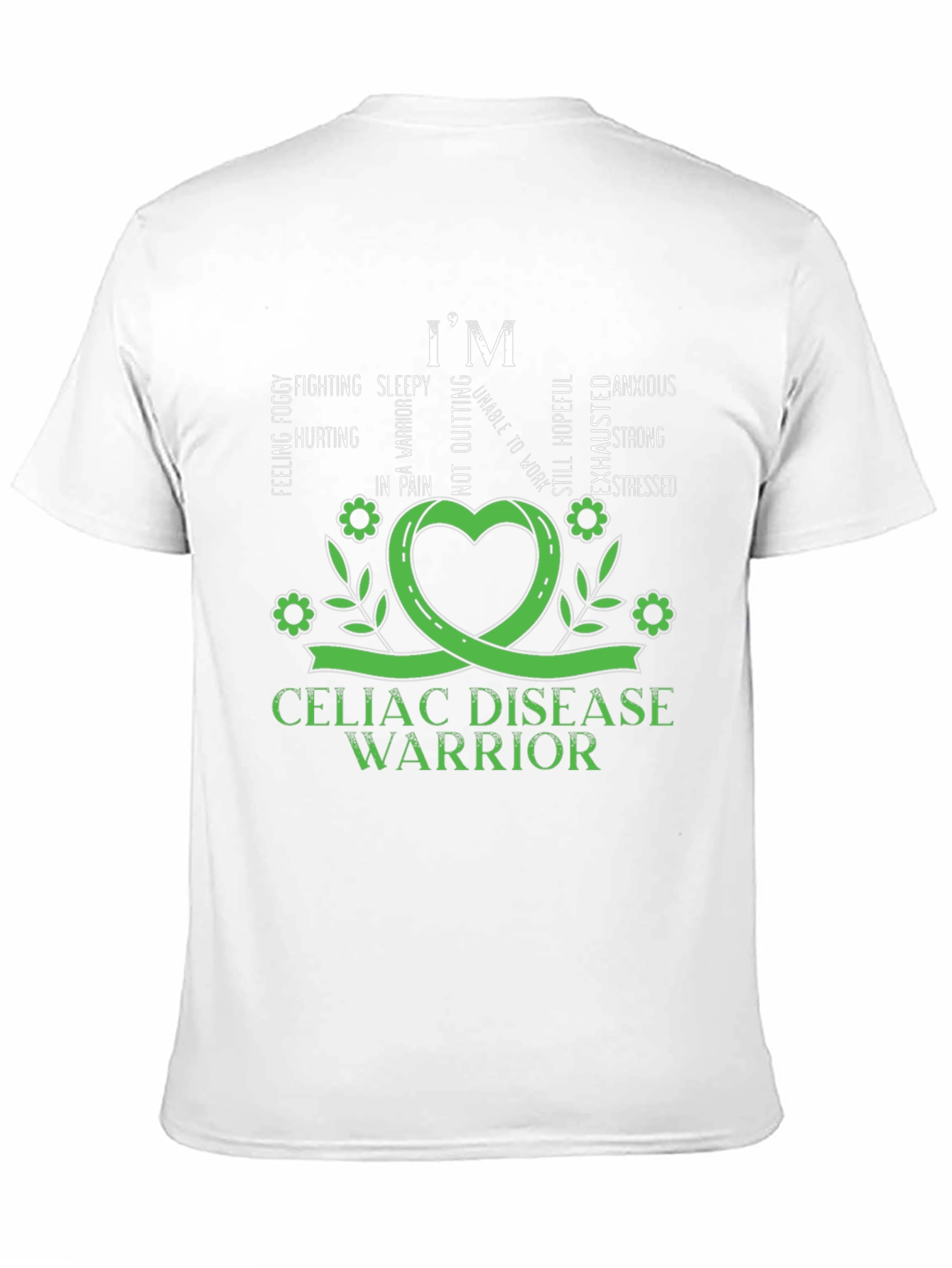 Celiac Disease Warrior Graphic T-Shirt
