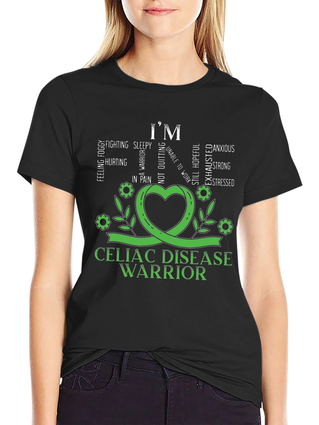Celiac Disease Warrior Graphic T-Shirt