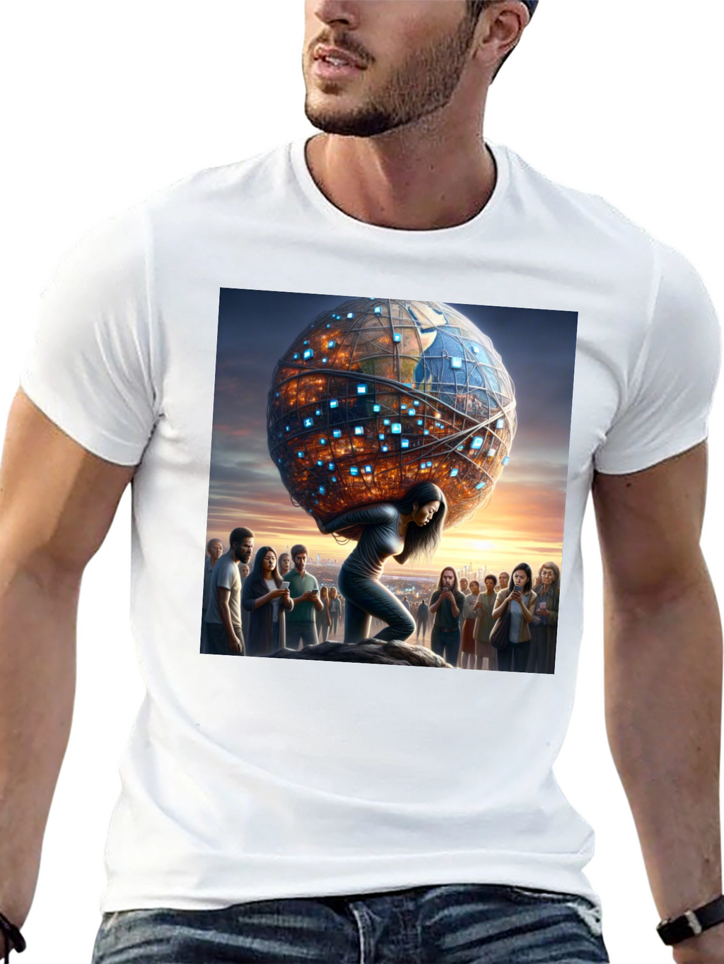 Atlas Tech World T-Shirt