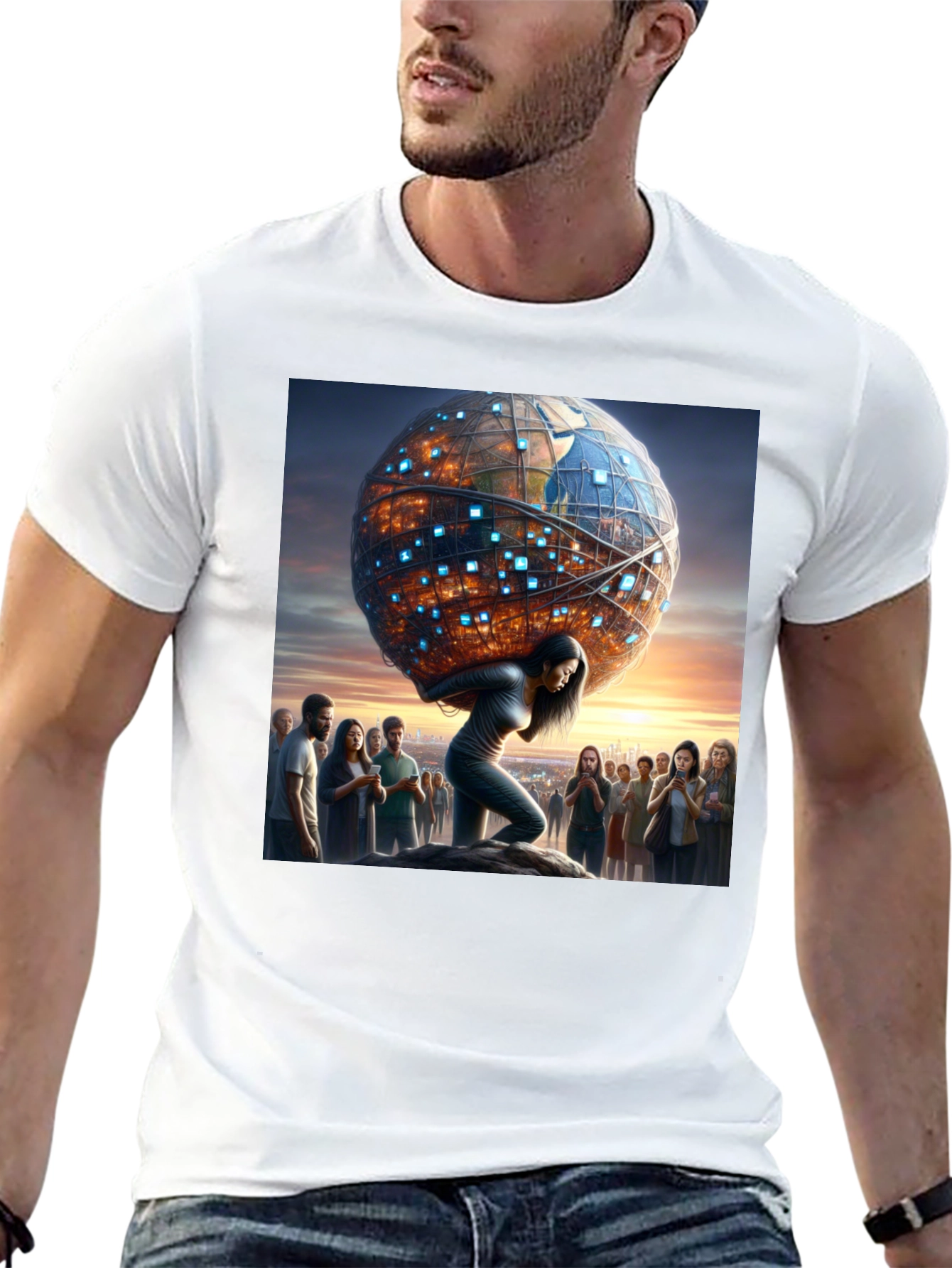 Atlas Tech World T-Shirt