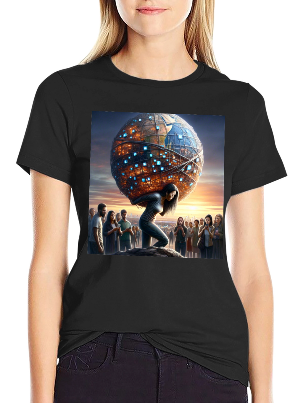 Atlas Tech World T-Shirt