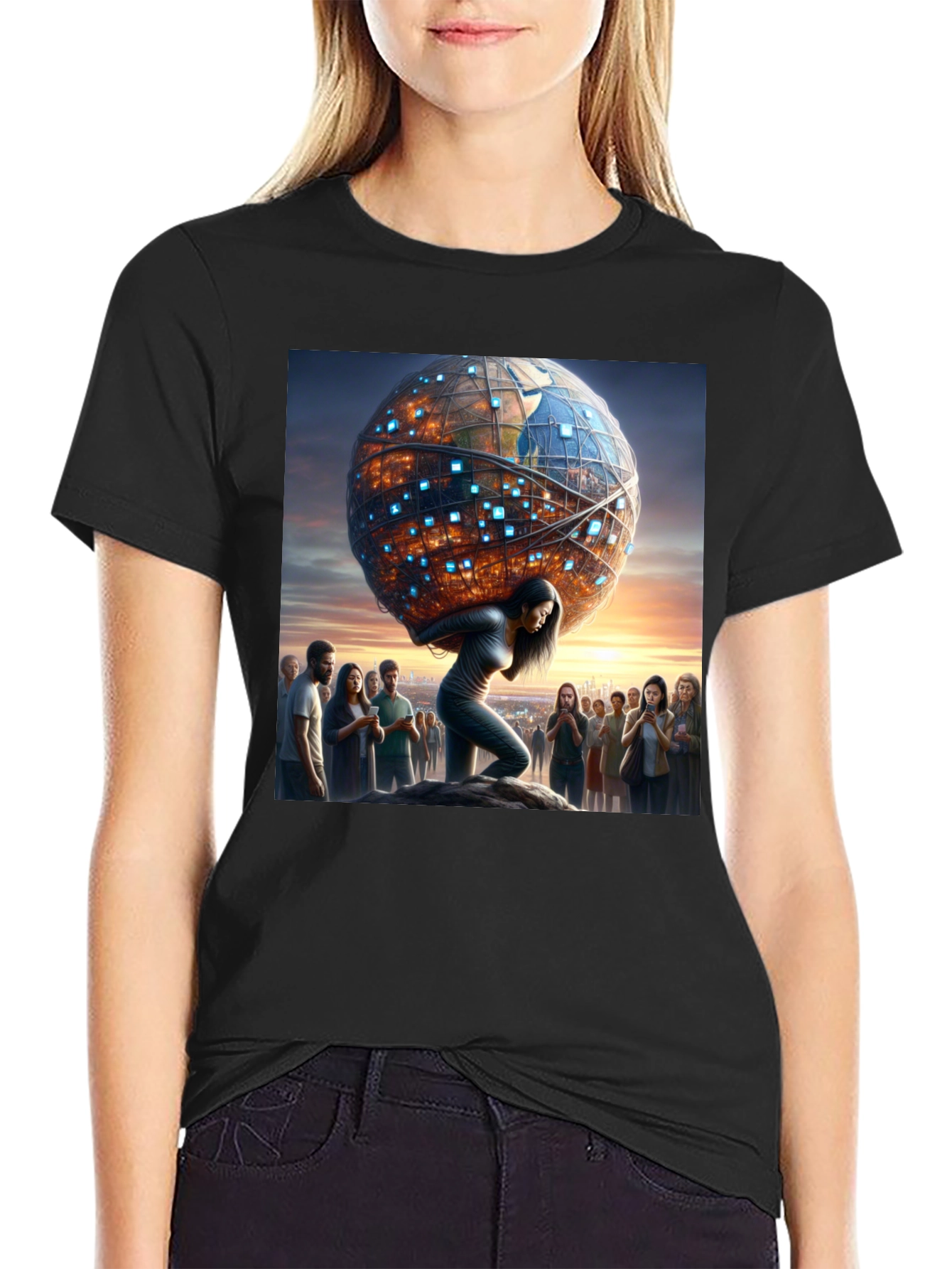 Atlas Tech World T-Shirt