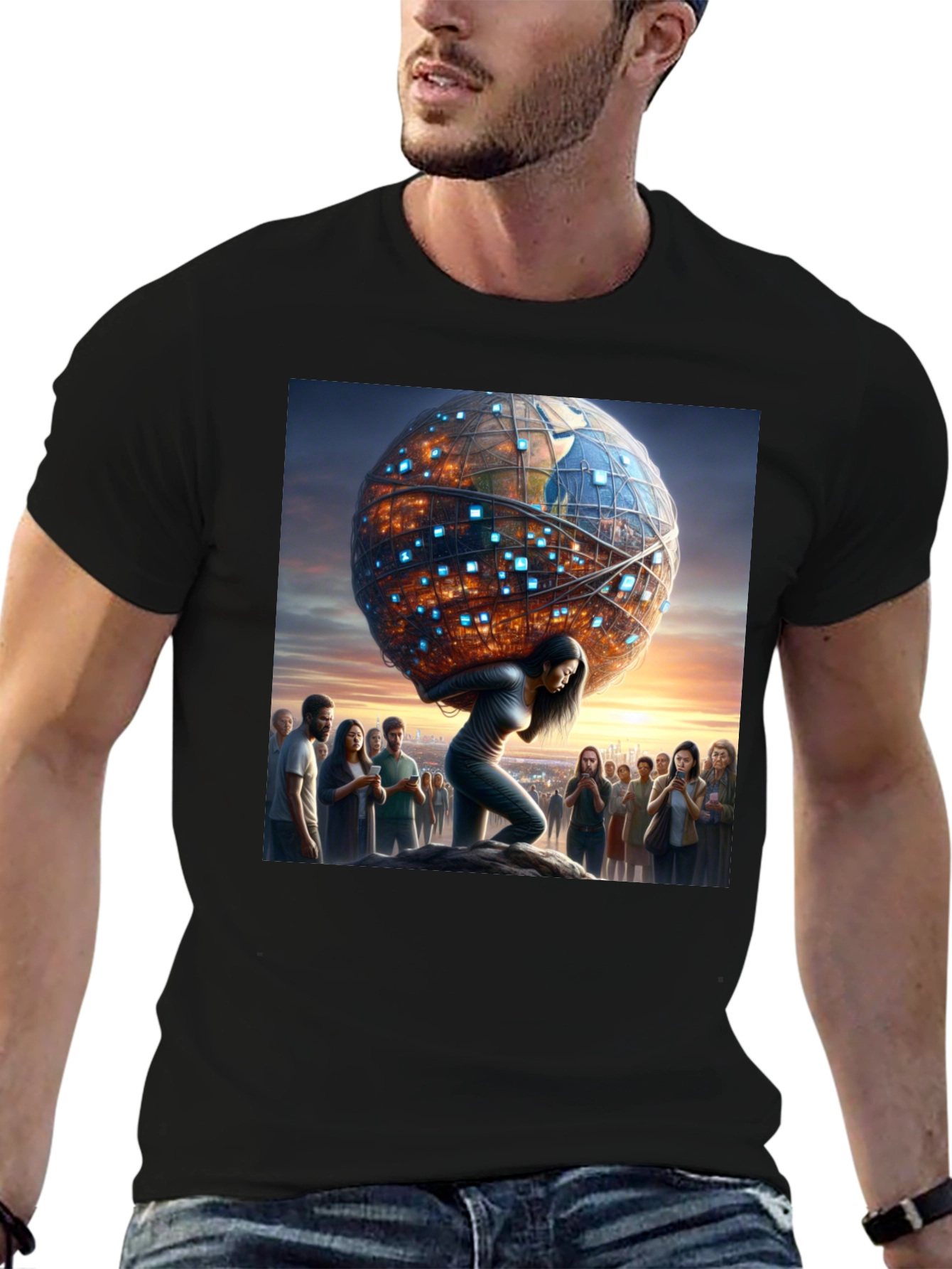 Atlas Tech World T-Shirt