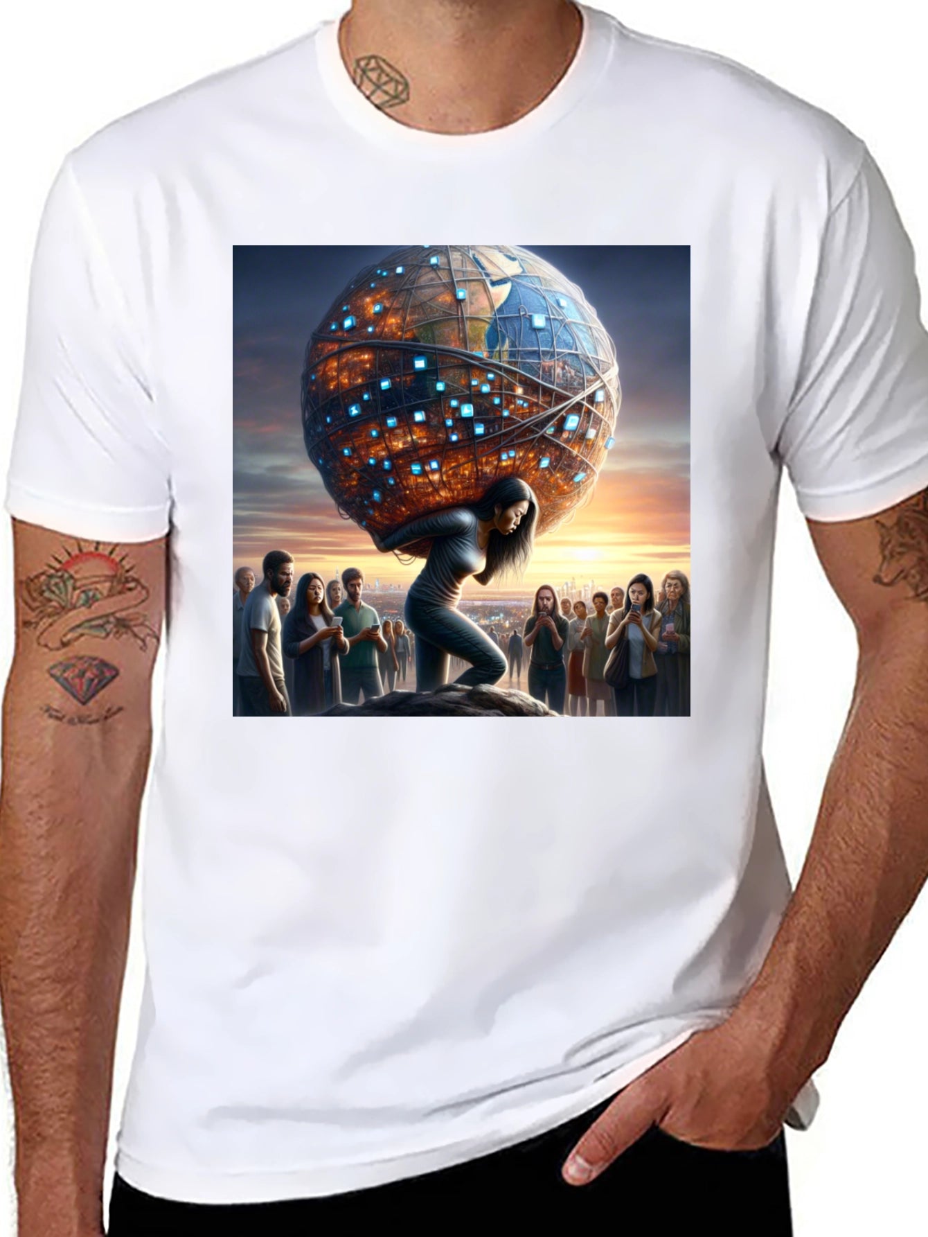 Atlas Tech World T-Shirt