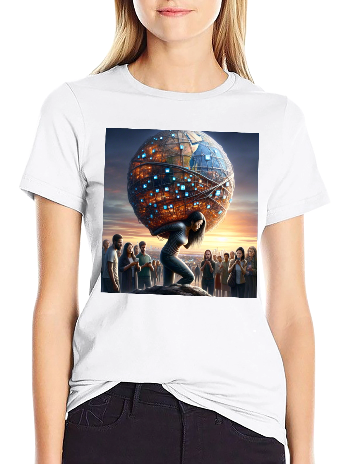 Atlas Tech World T-Shirt