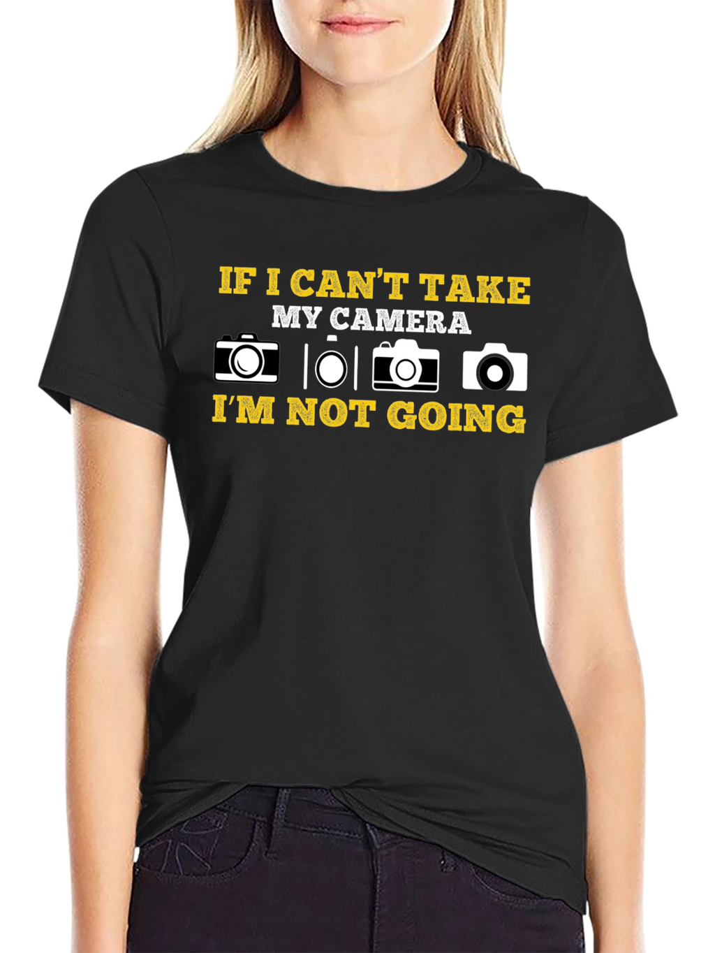 Camera Lover T-Shirt: If I Cant Take My Camera...