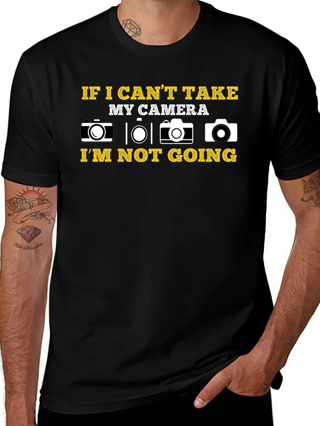 Camera Lover T-Shirt: If I Cant Take My Camera...
