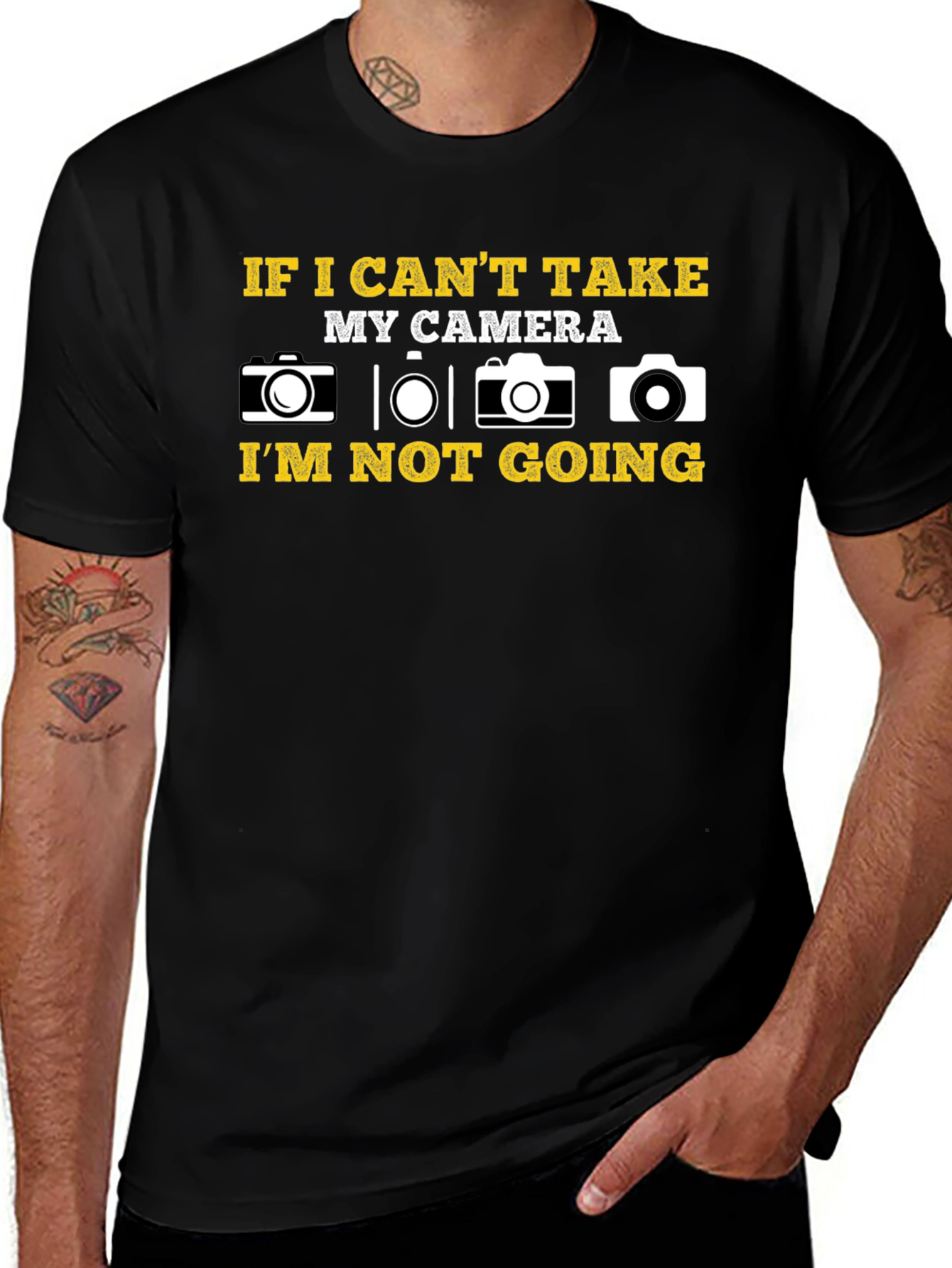 Camera Lover T-Shirt: If I Cant Take My Camera...