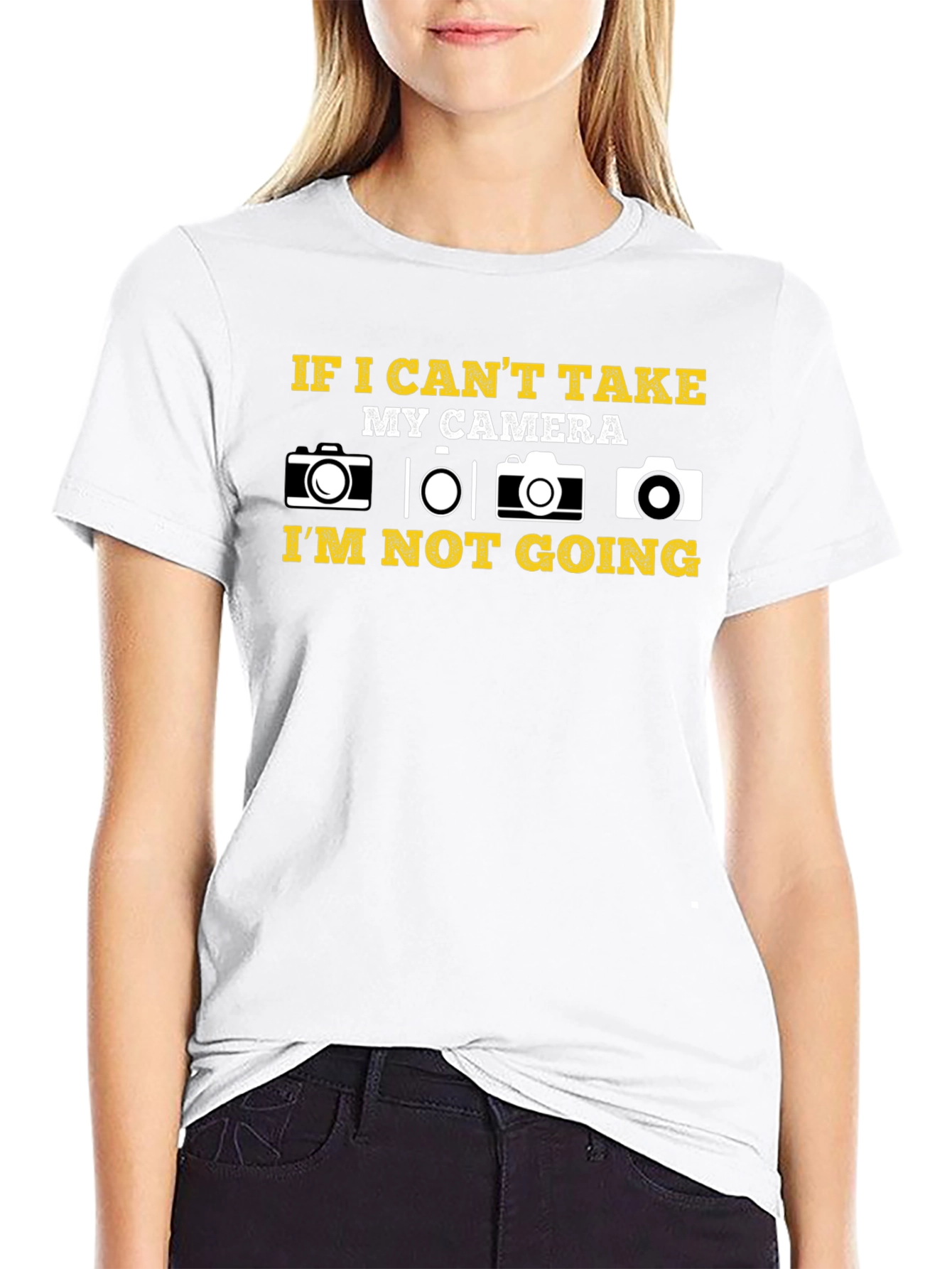 Camera Lover T-Shirt: If I Cant Take My Camera...