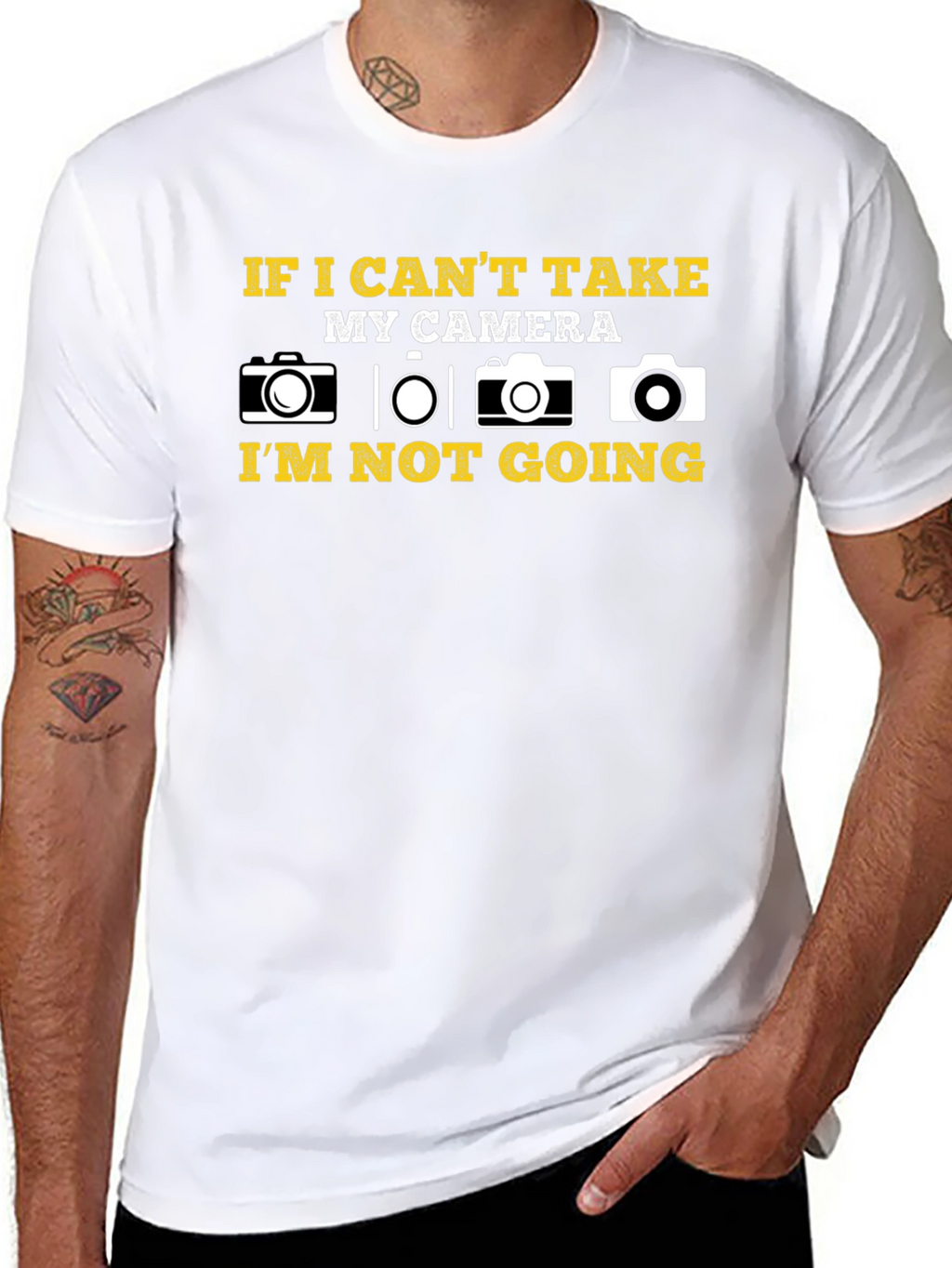 Camera Lover T-Shirt: If I Cant Take My Camera...