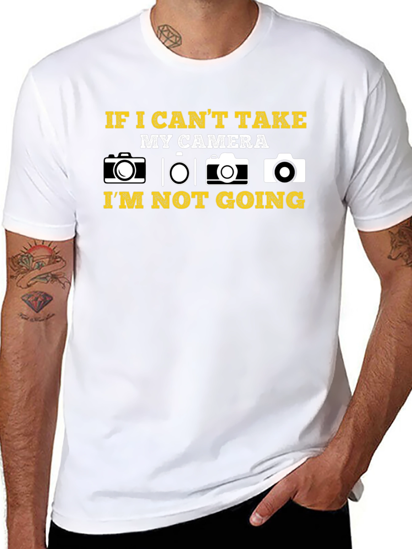 Camera Lover T-Shirt: If I Cant Take My Camera...
