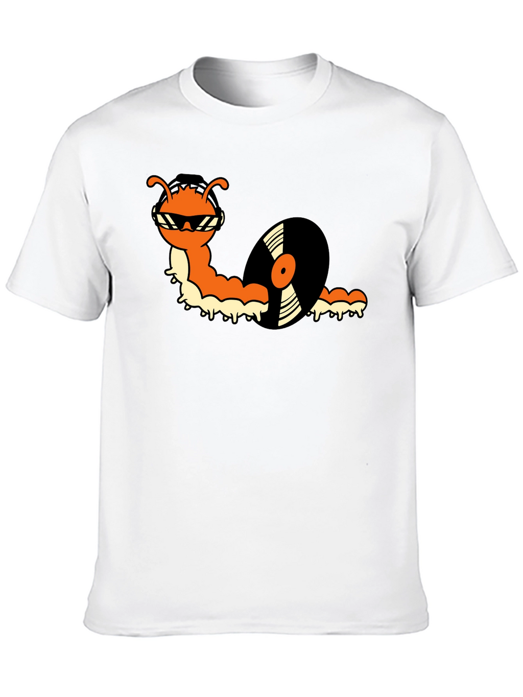 Cool Caterpillar Vinyl Record T-Shirt