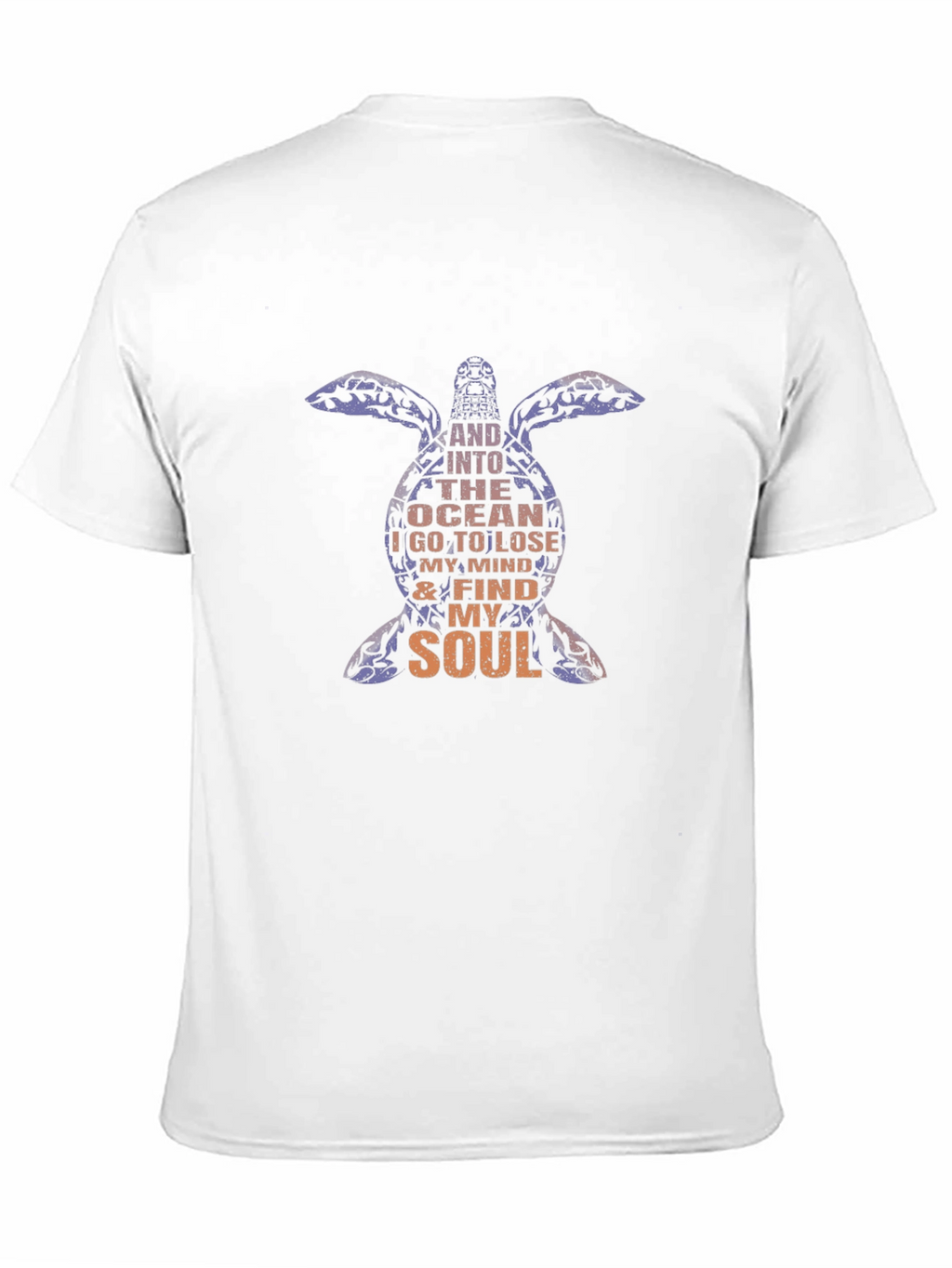 Ocean Soul Black Graphic Tee