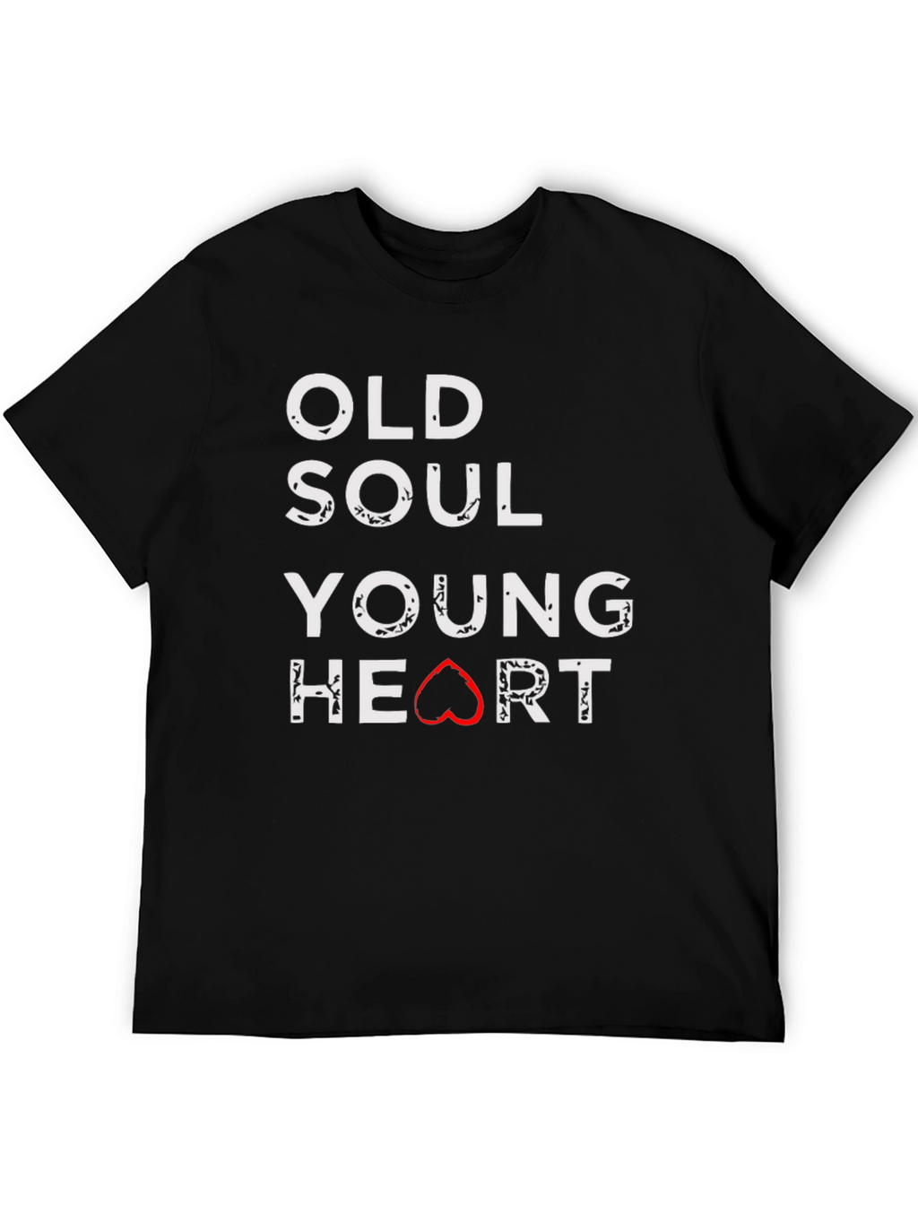 Old Soul Young Heart Graphic T-Shirt