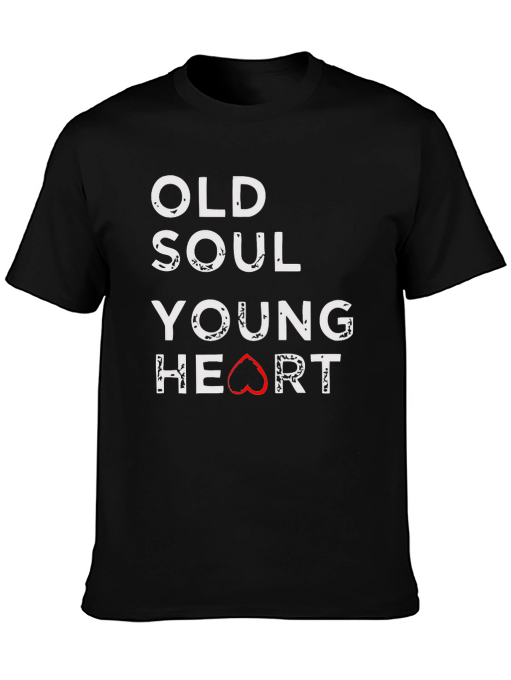 Old Soul Young Heart Graphic T-Shirt