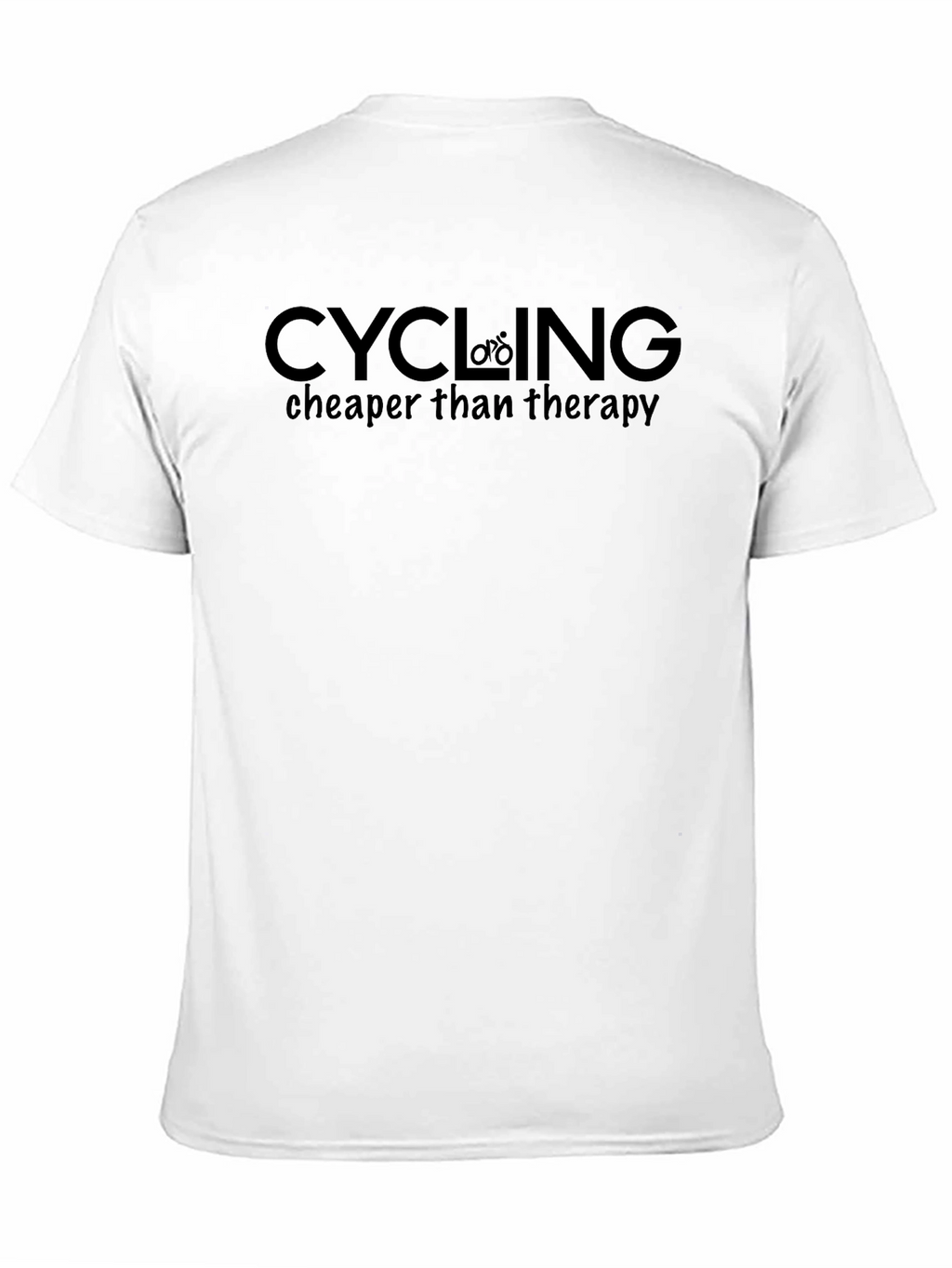 Cycling Cheaper Than Therapy Tee