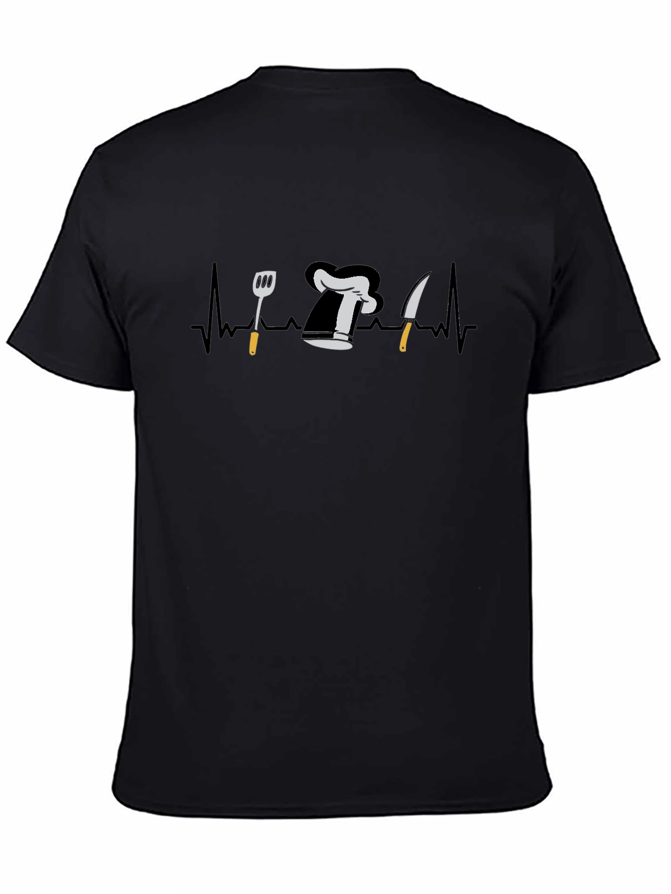 Chef Life Heartbeat T-Shirt - Culinary Passion