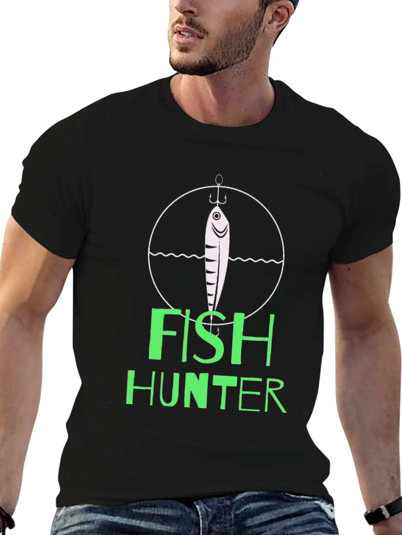 Fish Hunter Graphic Tee