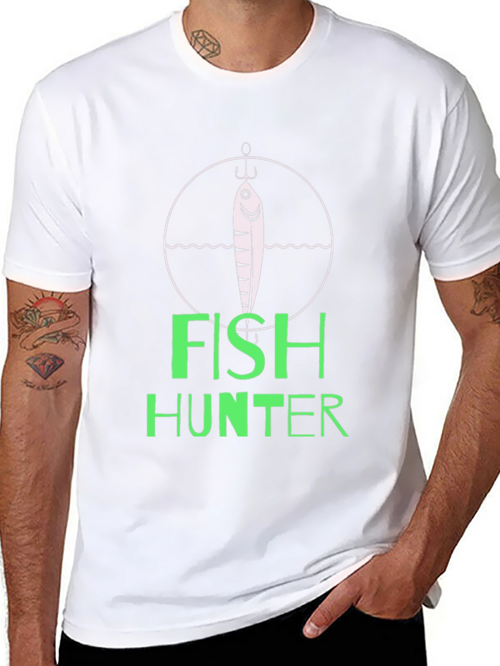 Fish Hunter Graphic Tee