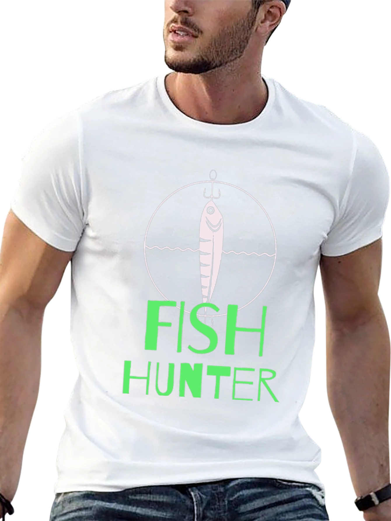 Fish Hunter Graphic Tee