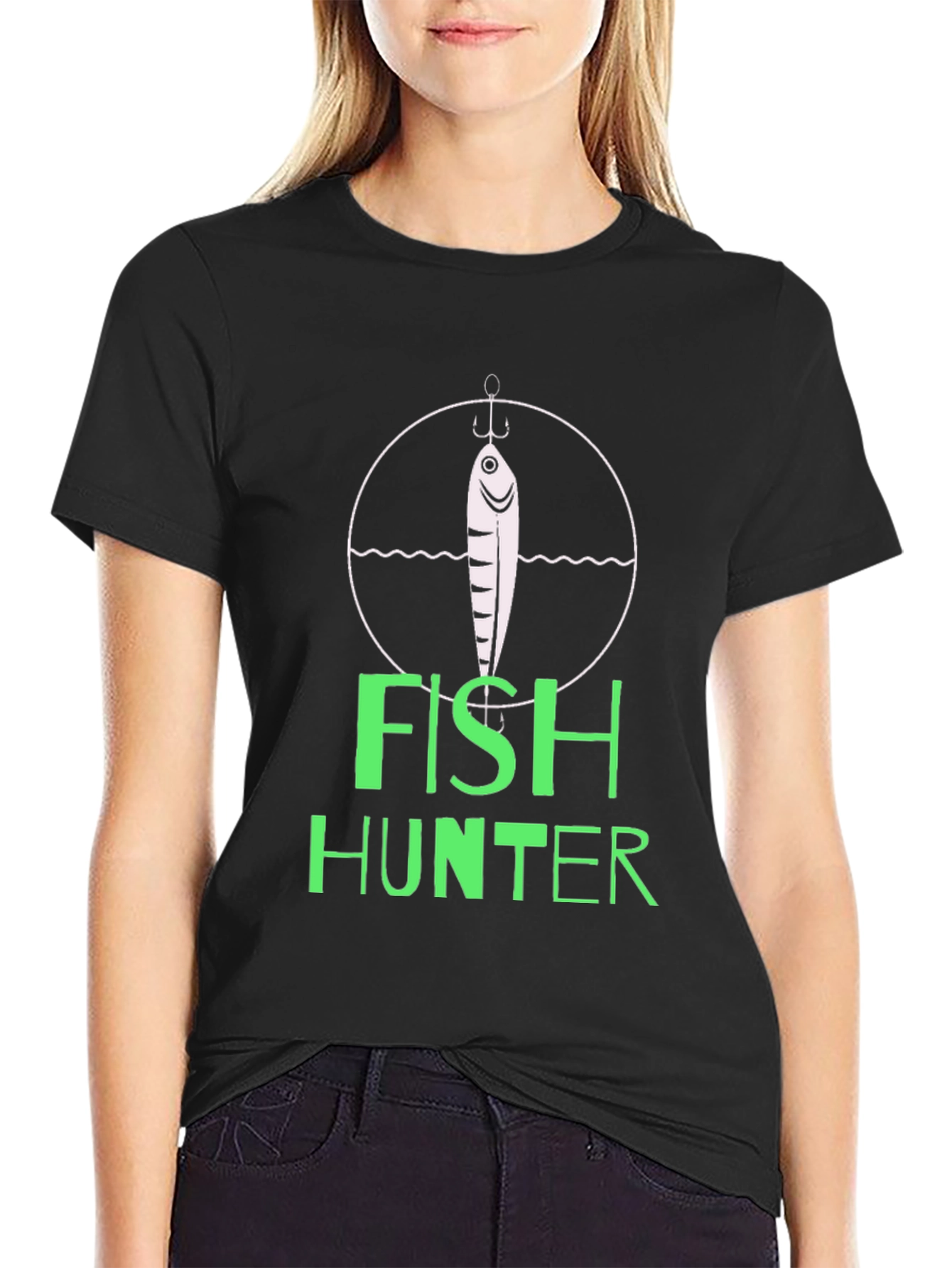 Fish Hunter Graphic Tee