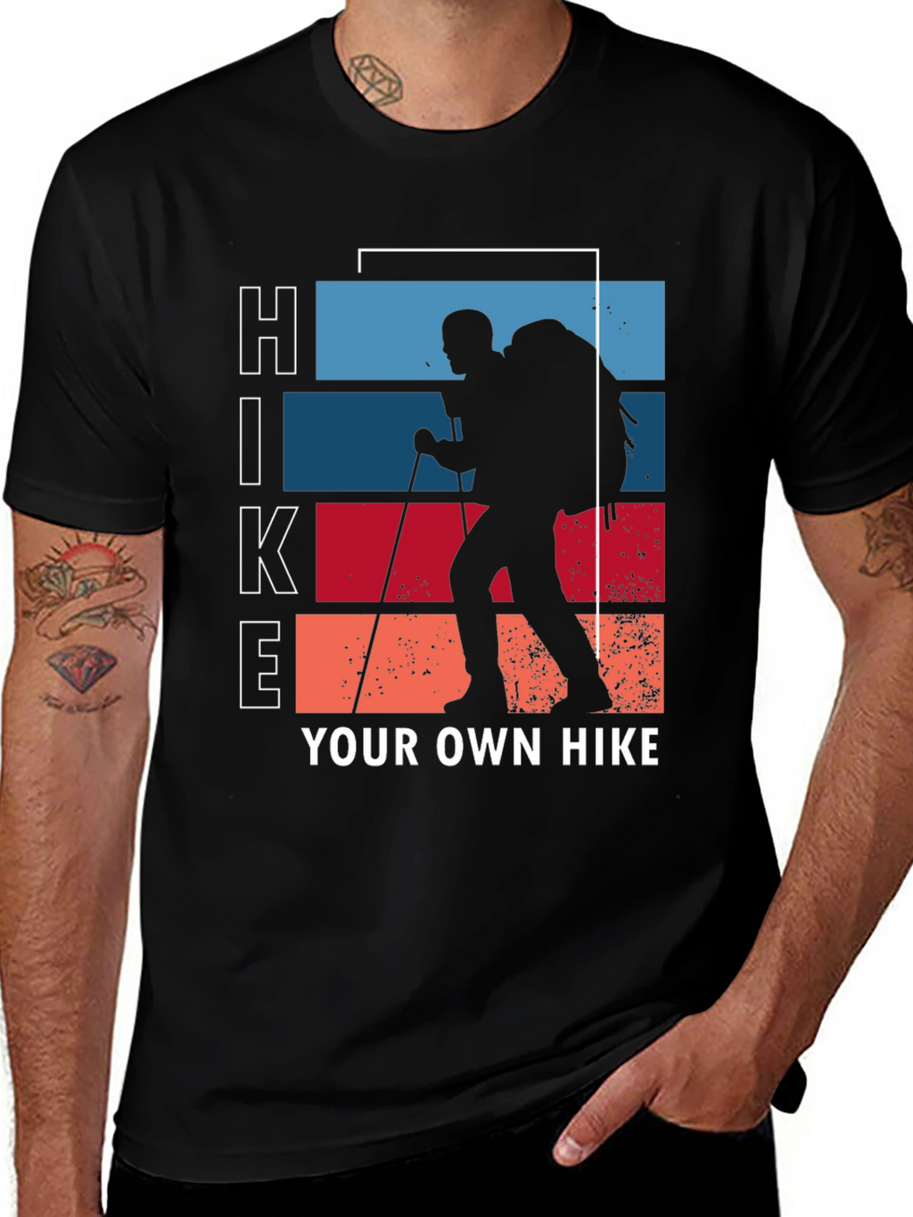 Hike Your Own Hike Black T-Shirt