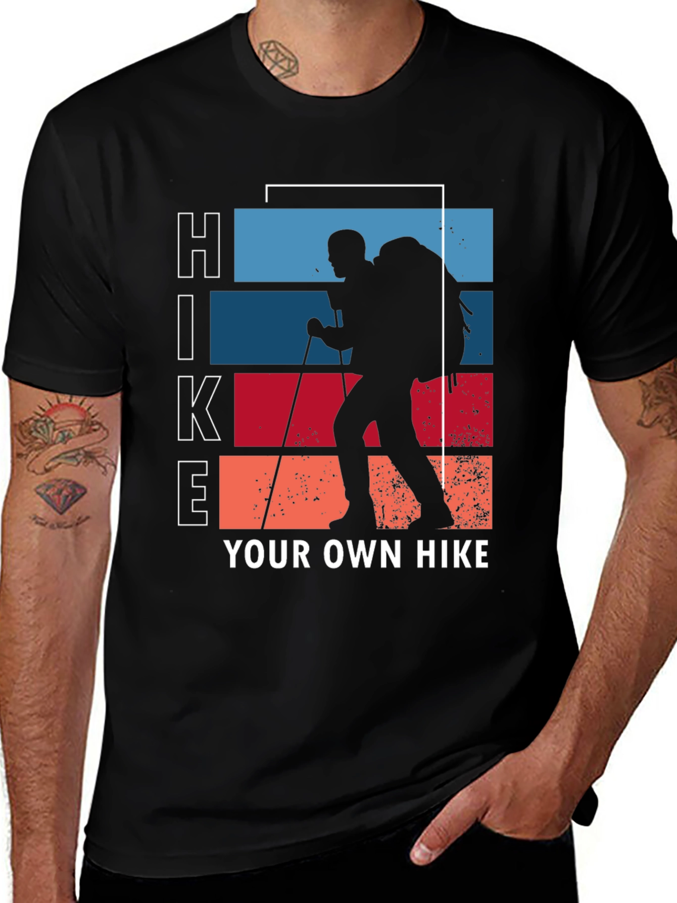 Hike Your Own Hike Black T-Shirt